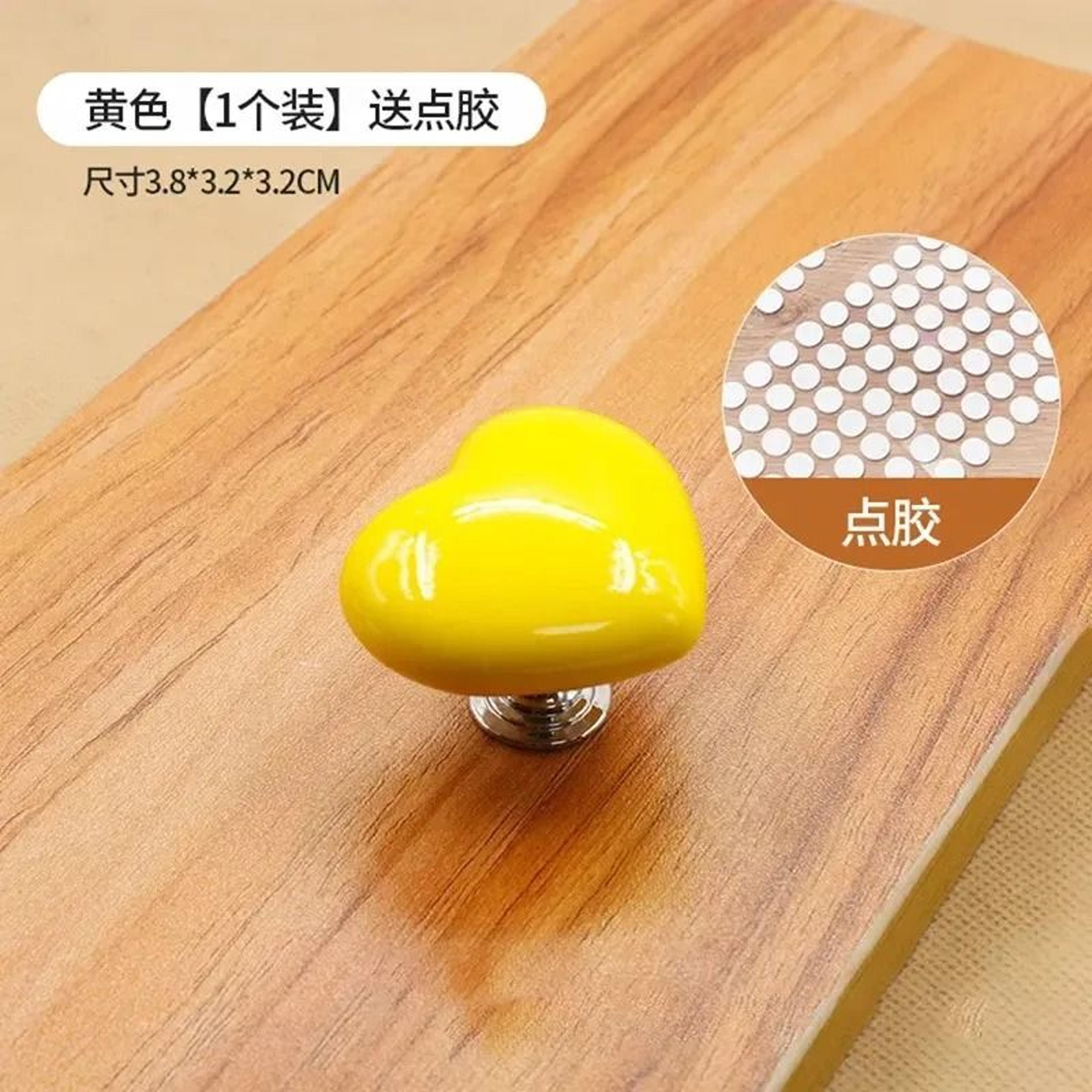 Heart Shaped Toilet Flush Button Decorative Bathroom Tank Handle 12