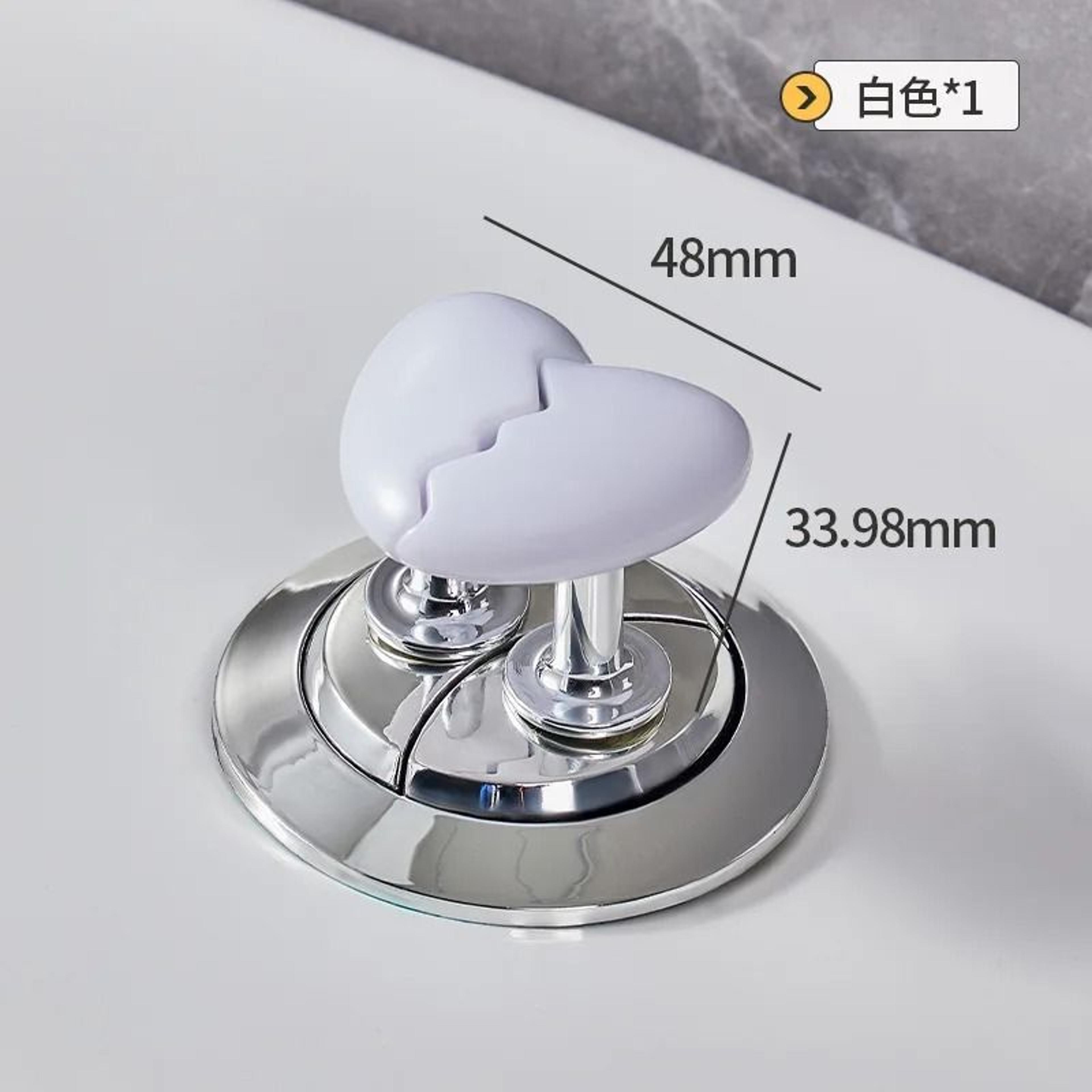 Heart Shaped Toilet Flush Button Decorative Bathroom Tank Handle 3