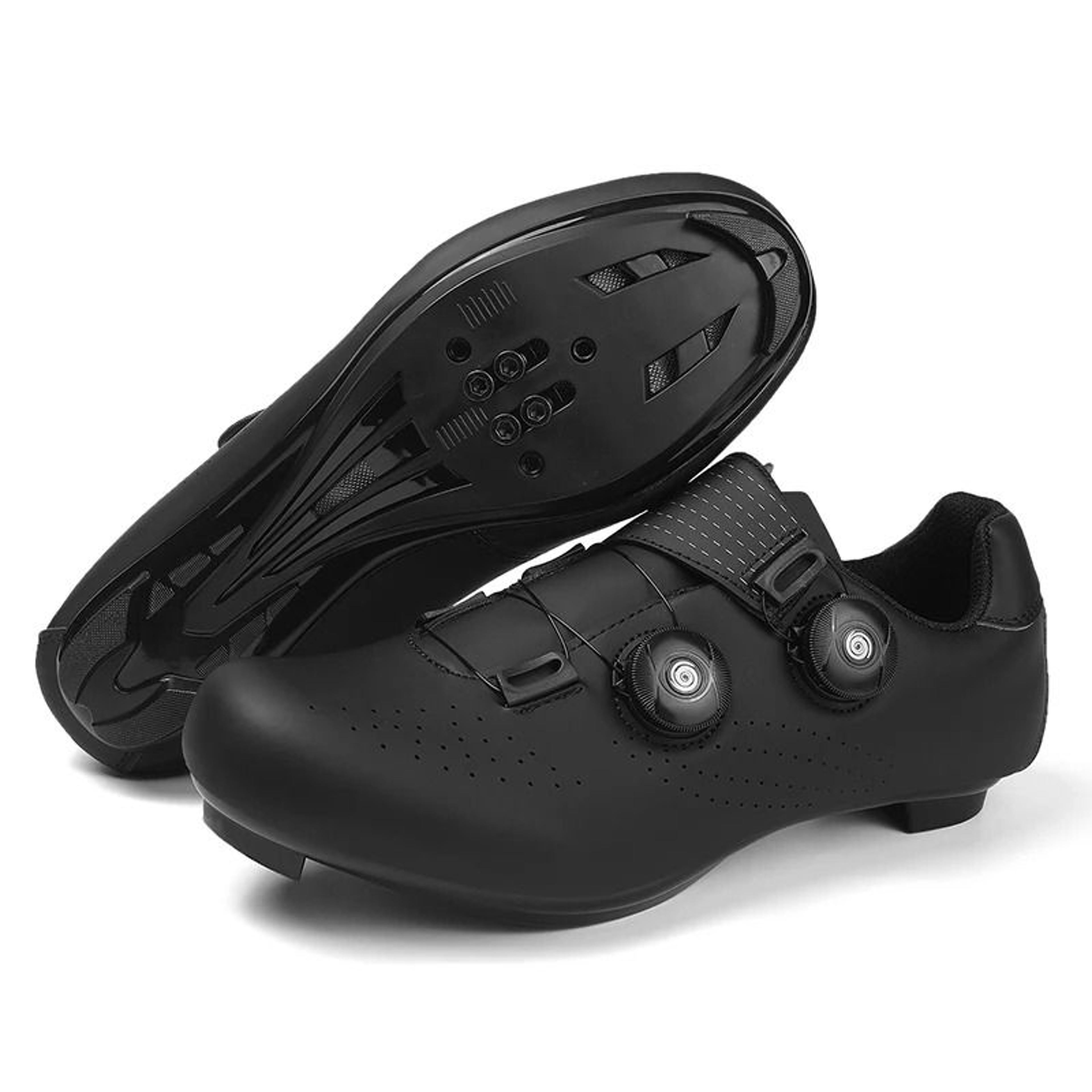 Professional MTB And Road Bike Cycling Shoes With Double Buckles 9