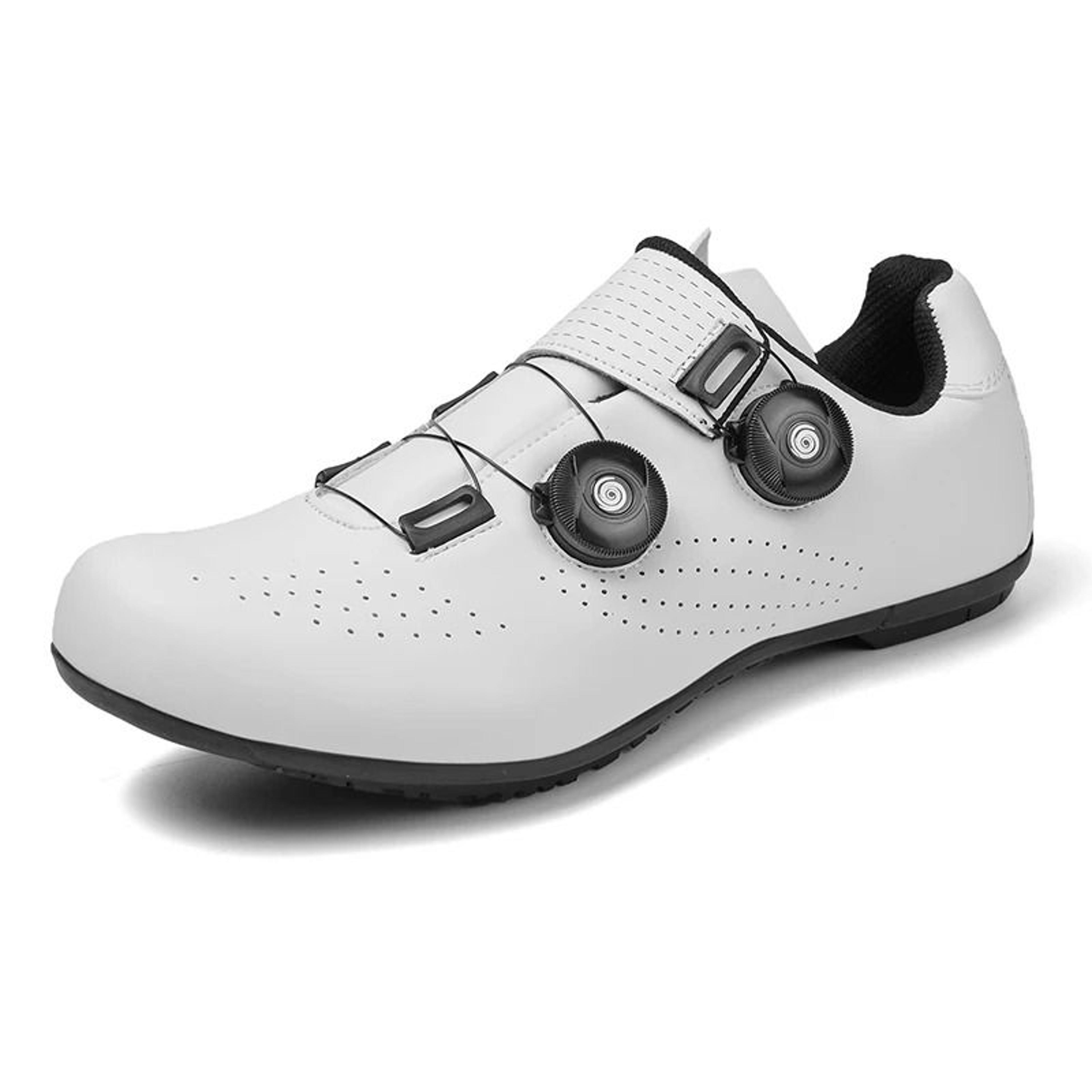 Professional MTB And Road Bike Cycling Shoes With Double Buckles 2