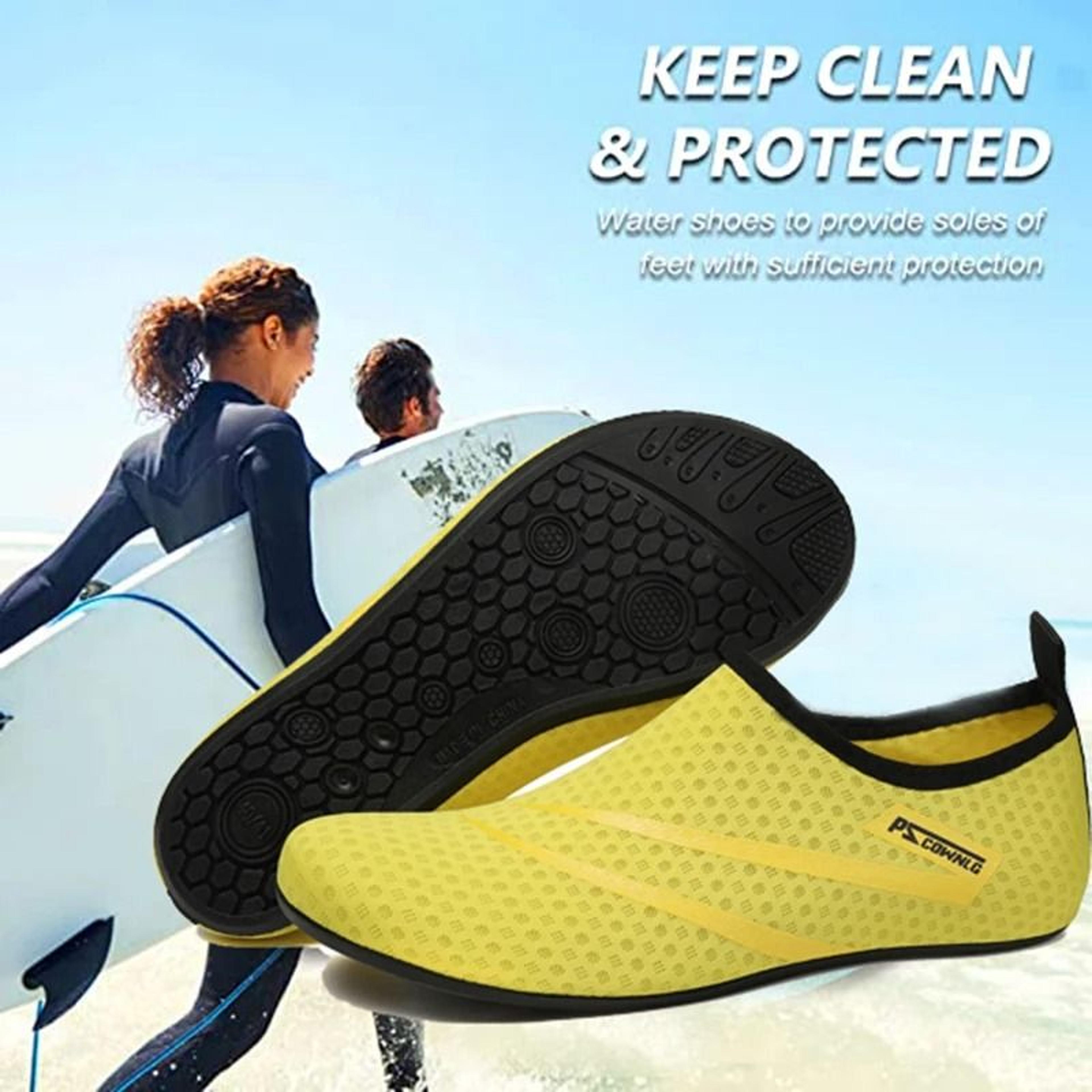 Unisex Quick Dry Water Shoes Breathable Non Slip Beach And Swim Footwear 4