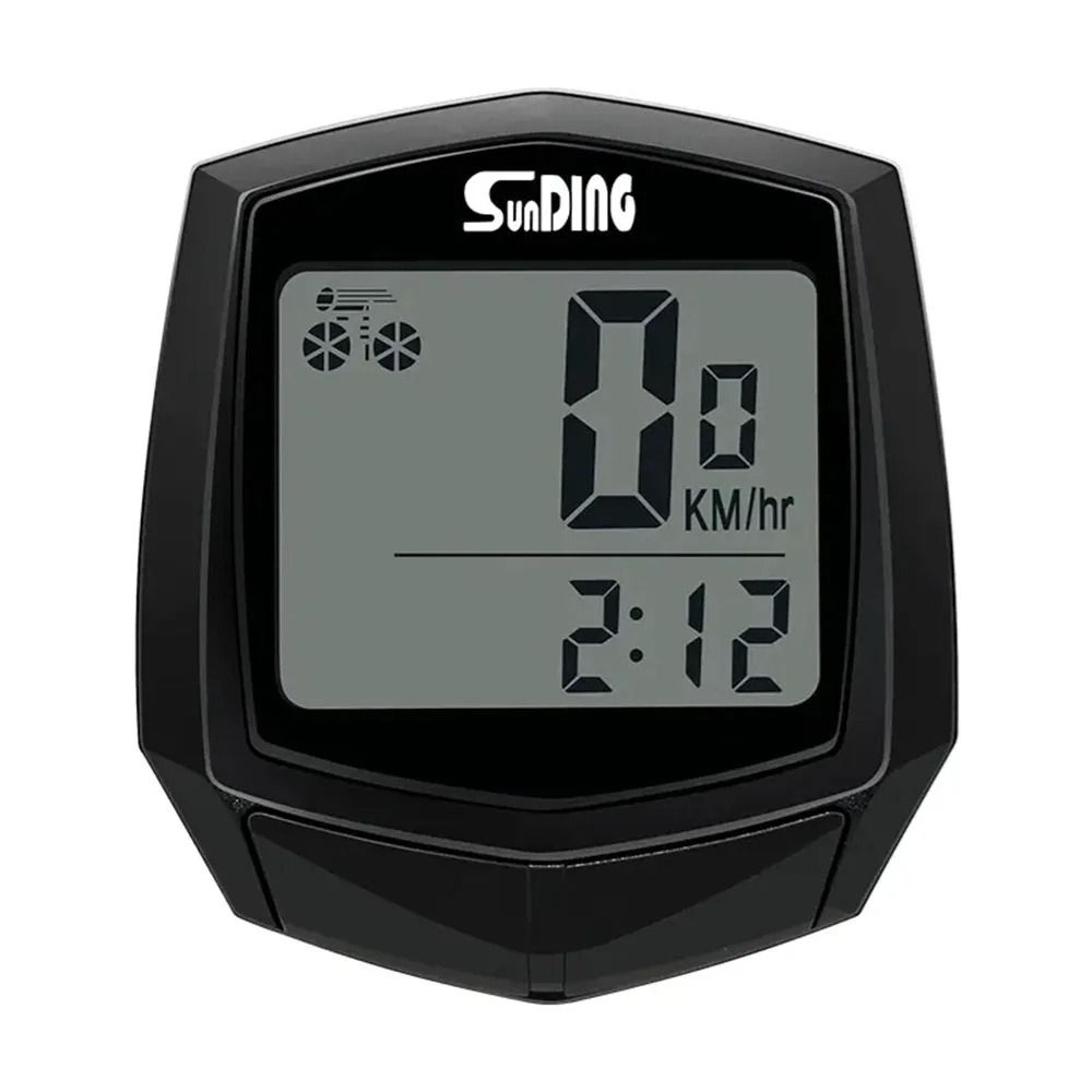 Wired Bicycle Cycling Computer With LCD Display Odometer Speedometer And Multi Function Ride Tracke 6