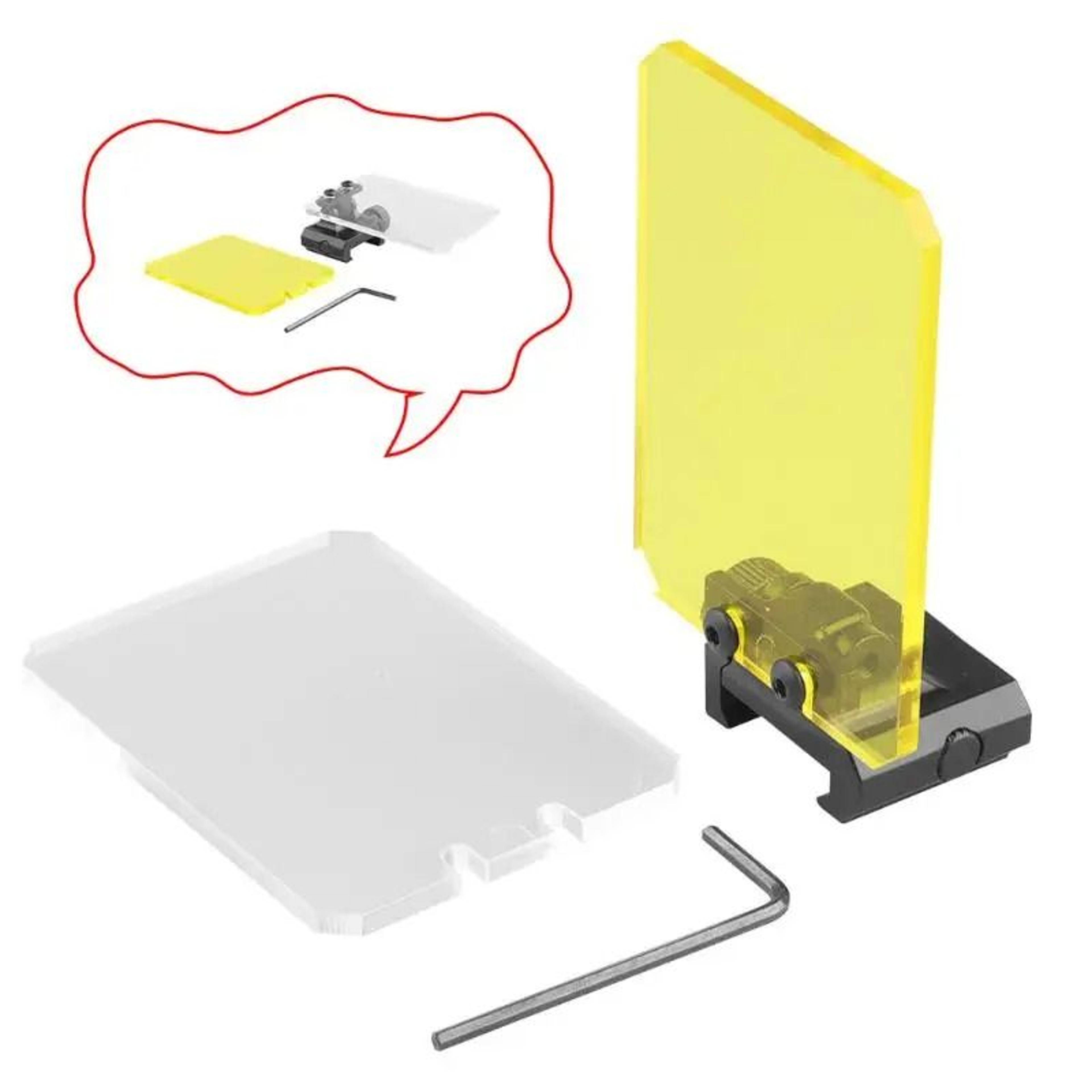 Foldable Scope Lens Protector Sight Screen With 20mm Rail Mount 0
