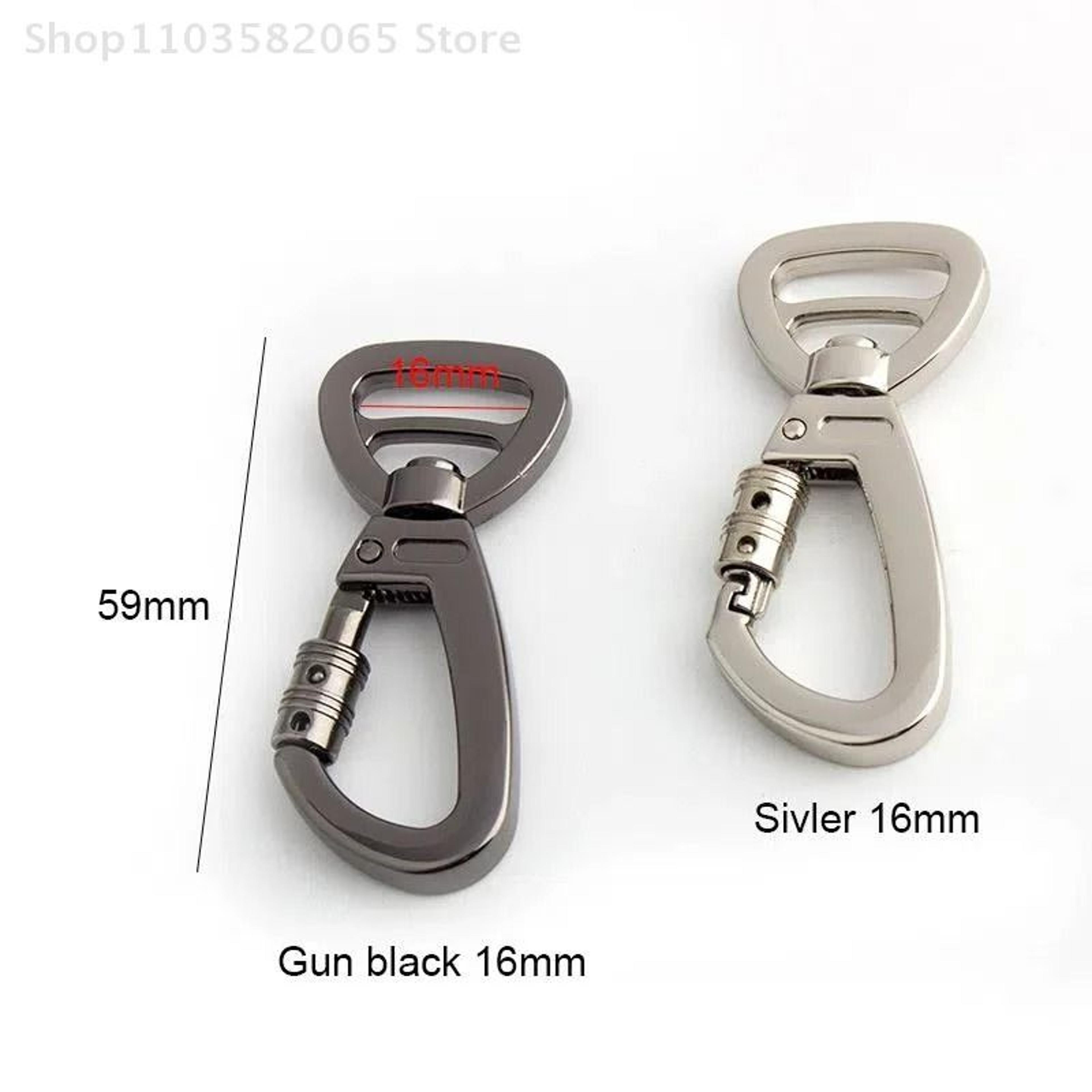 360 Degree Rotatable Carabiner Keychain Hook With Lock 5