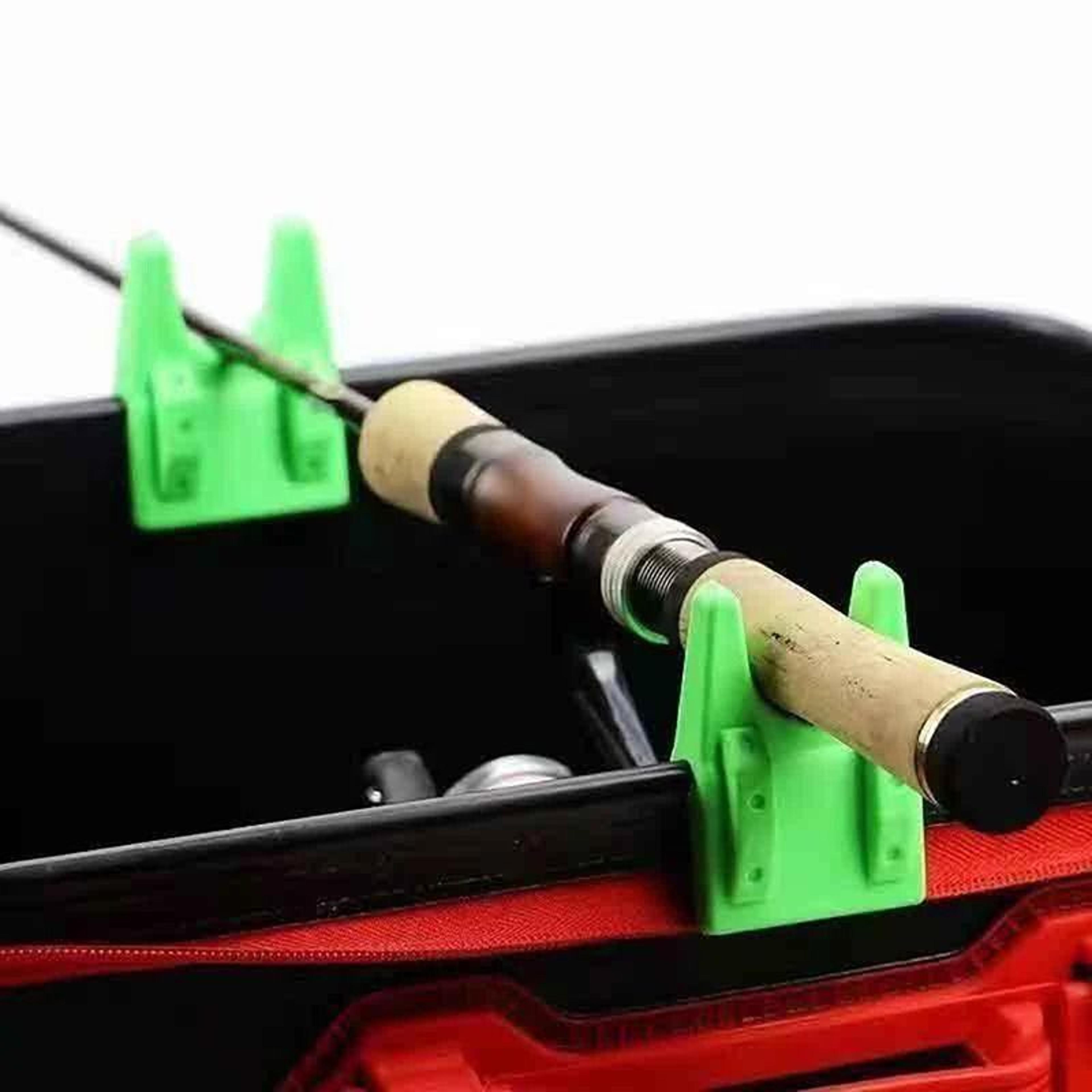 portable eva bucket fishing rod holder rack set of 2