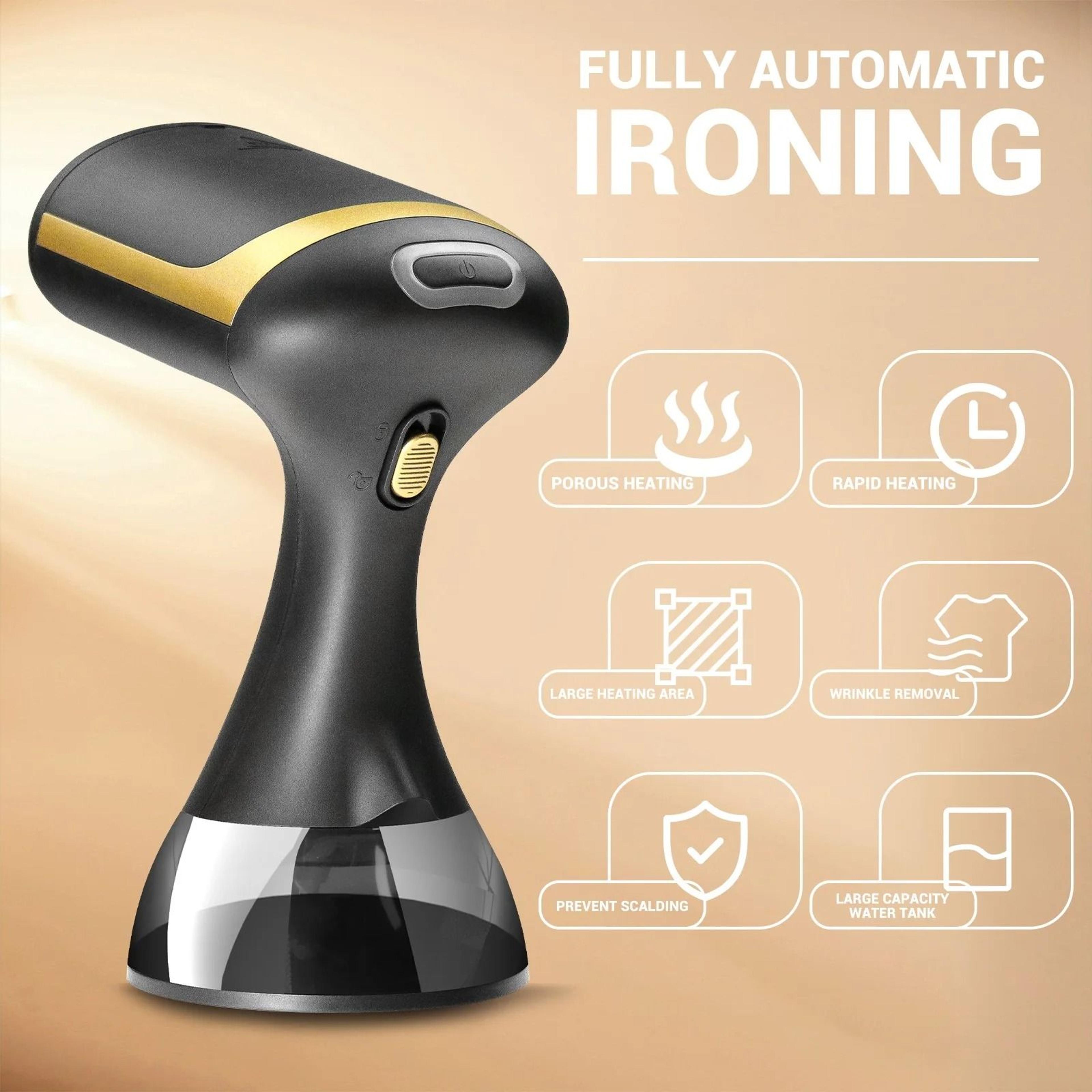 Portable Handheld Garment Steamer 1500W Fast Heating Steam Iron 1