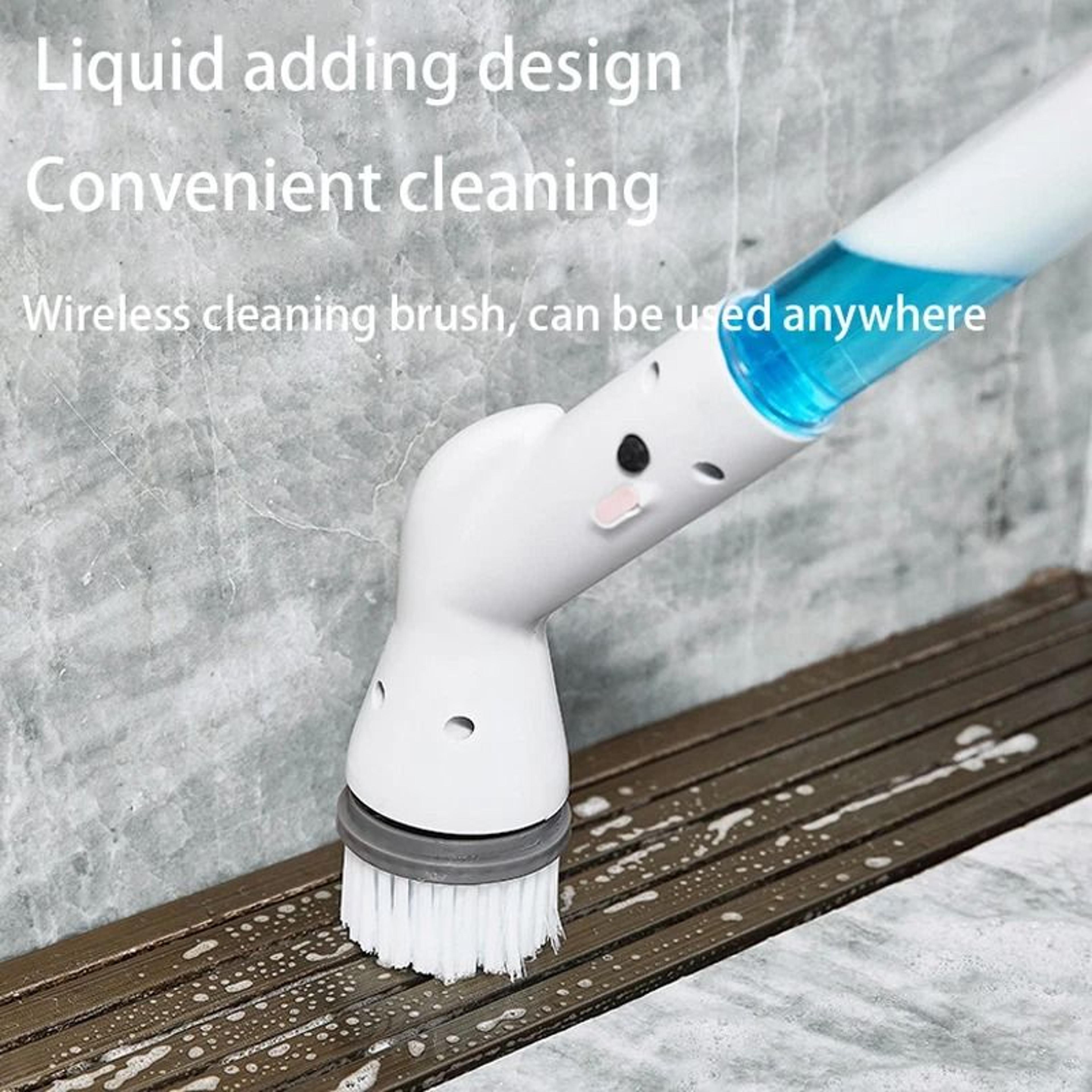 Electric Rotating Cleaning Brush Cordless Multi Surface Scrubber 2