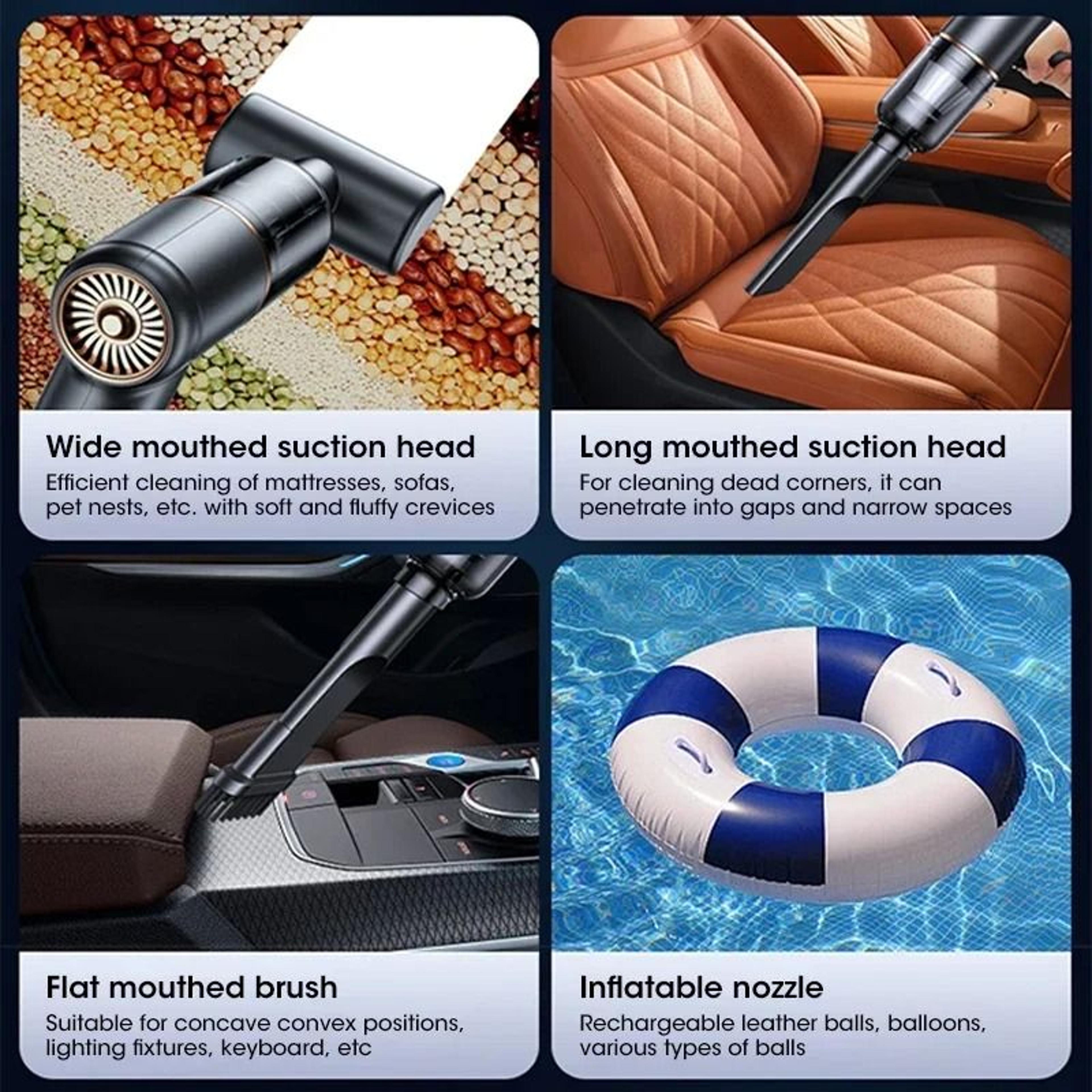 Wireless Handheld Car Vacuum Cleaner With Blowing And Suction Function 5