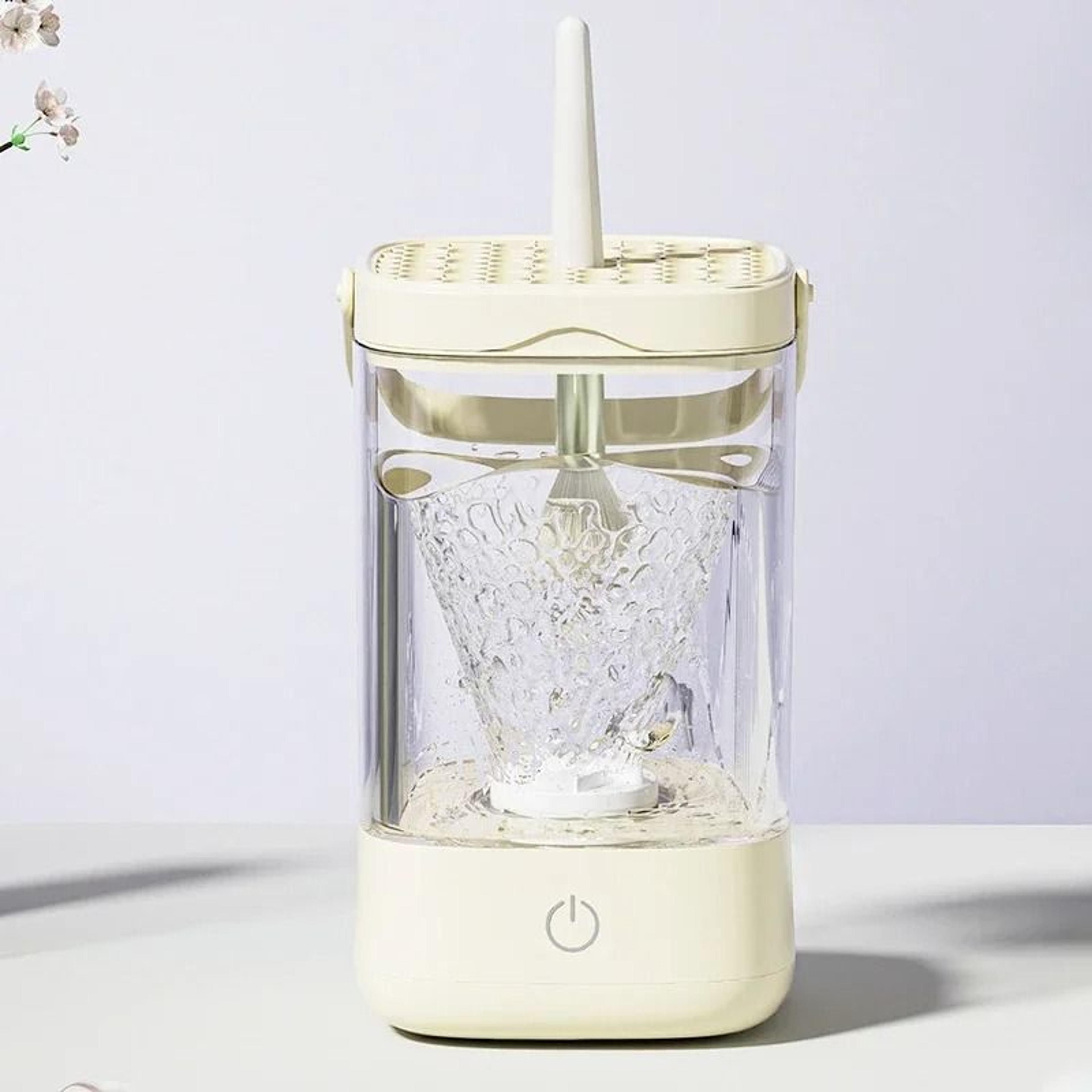 Automatic Electric Makeup Brush Cleaner And Dryer With Drying Rack 5