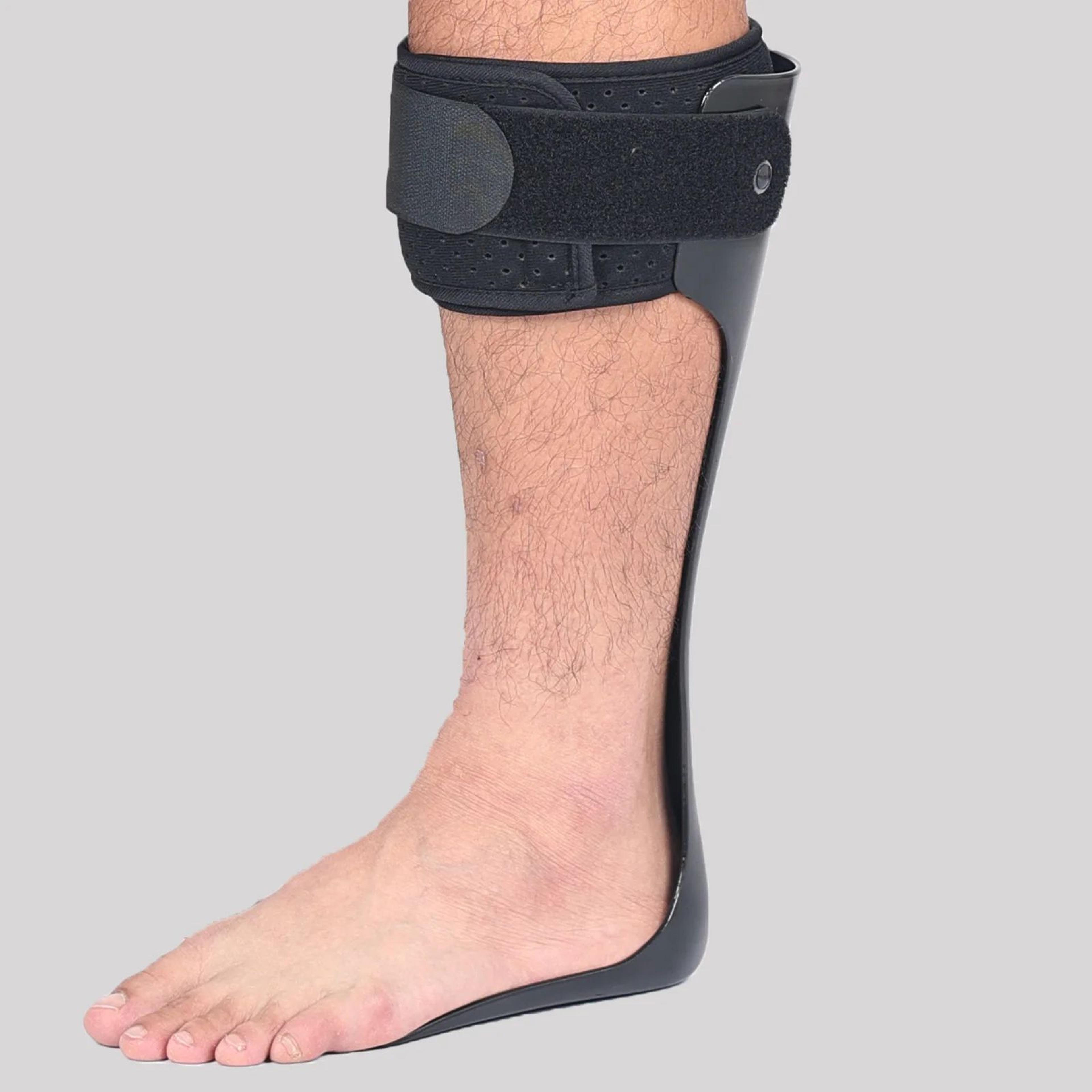 Mobility support brace for peroneal nerve injury