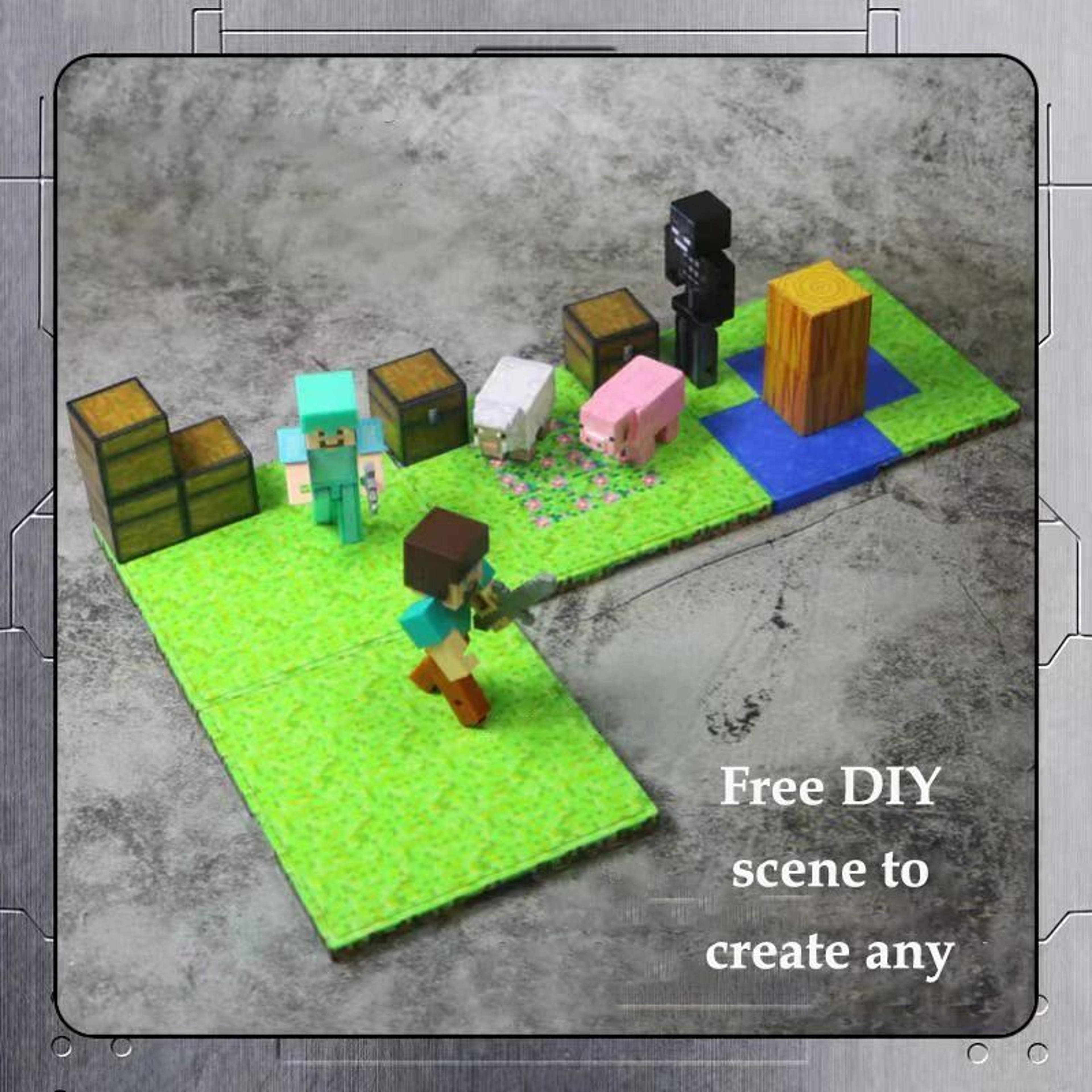Magnetic Base Plate For Building Block Sets Compatible With Mine World Toys 4