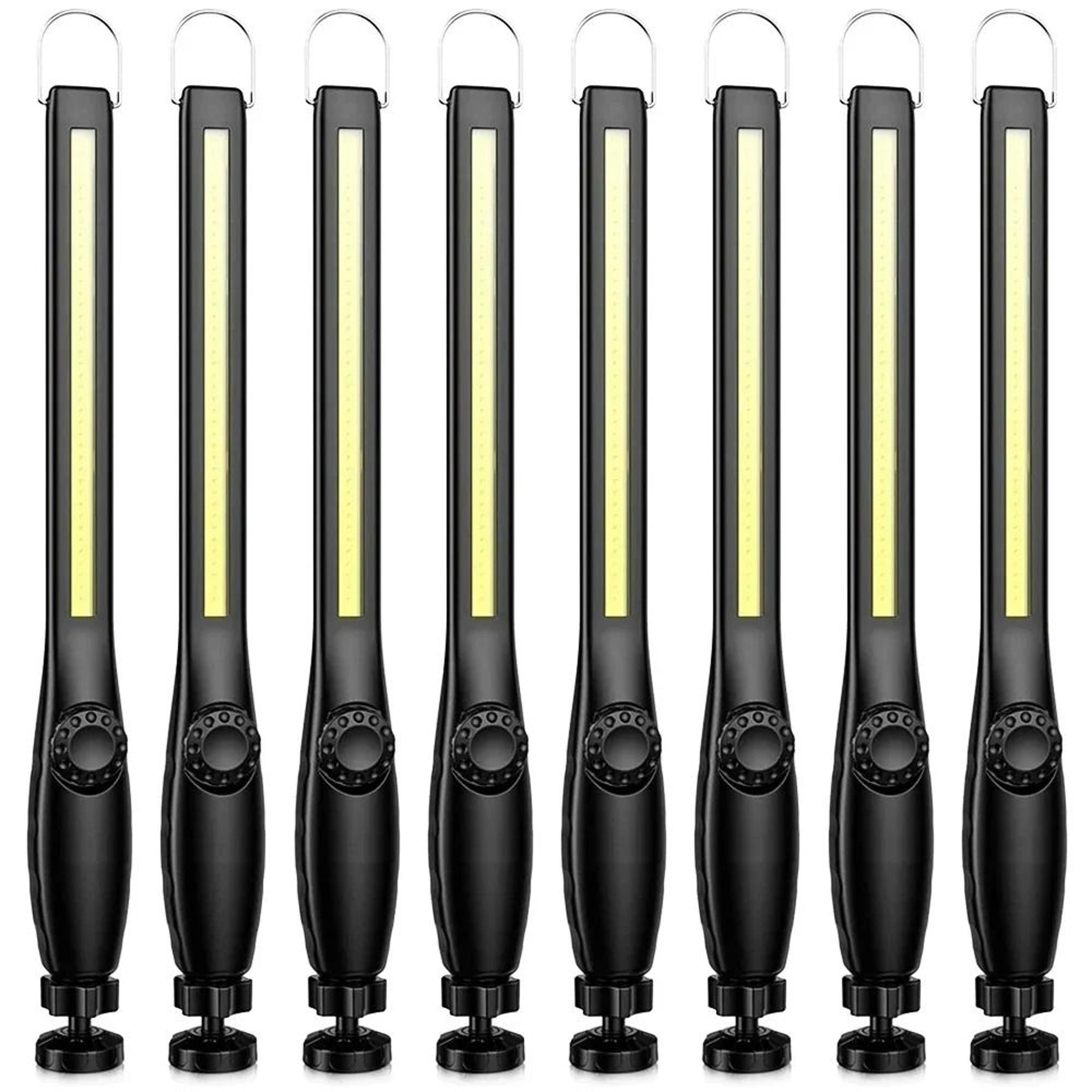 COB LED Magnetic Work Light USB Rechargeable Inspection And Camping Lamp 12