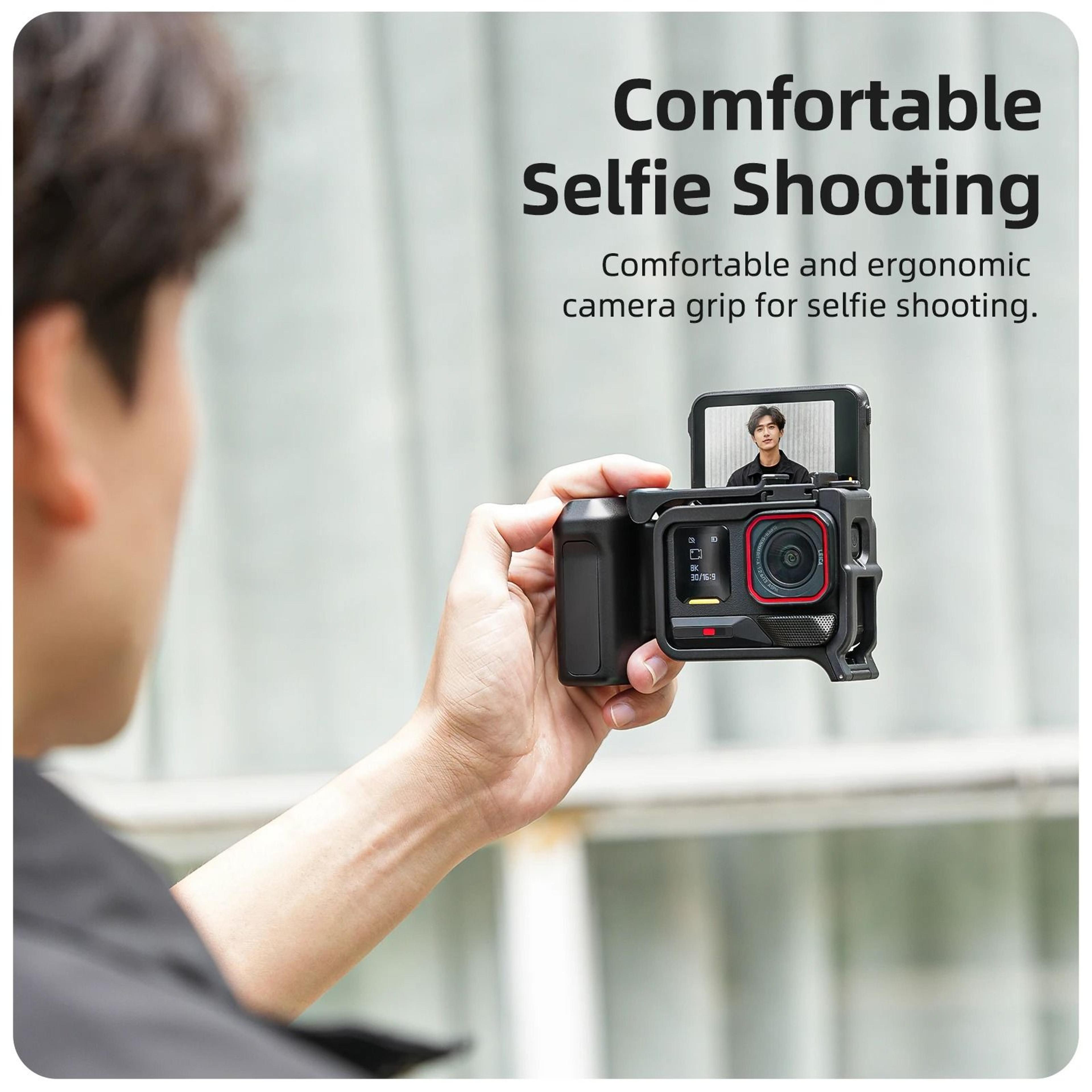 Street Photography Grip Kit With Integrated Handle For Insta360 Ace Pro And Ace Pro 2 1
