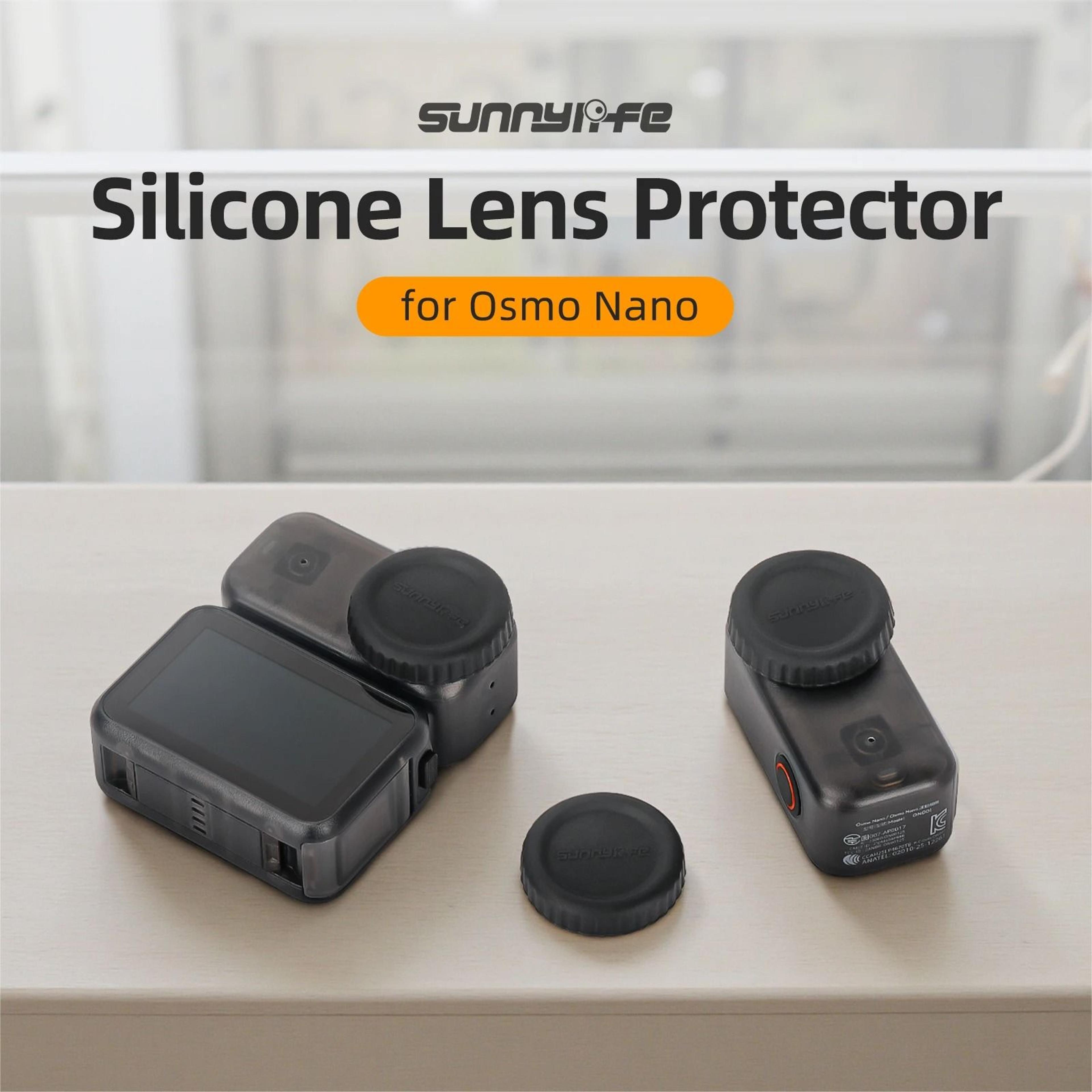Silicone Lens Cap Cover For DJI Osmo Nano Camera 1