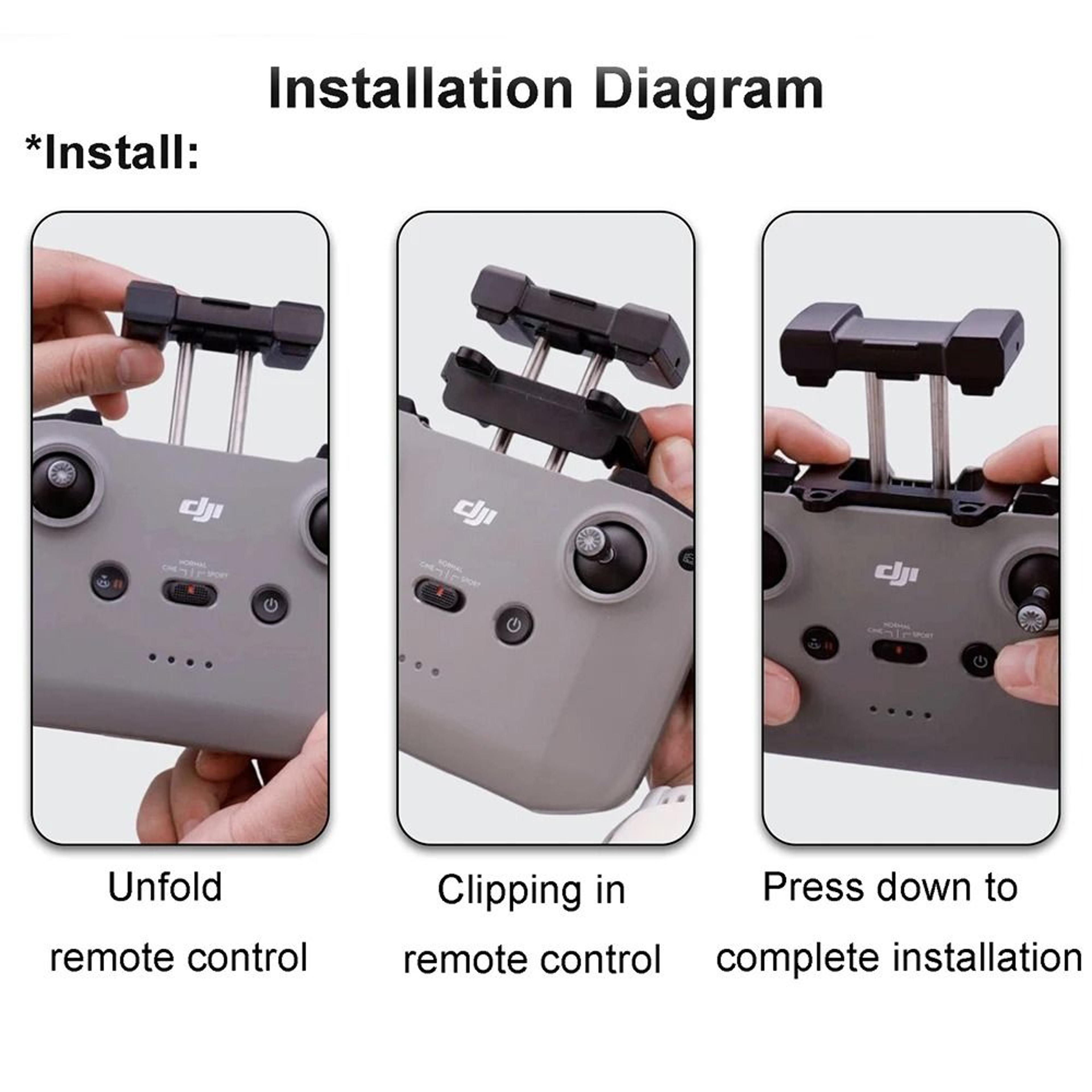 Adjustable Remote Controller Lanyard Neck Strap For DJI RC N1 N2 N3 Controllers 3