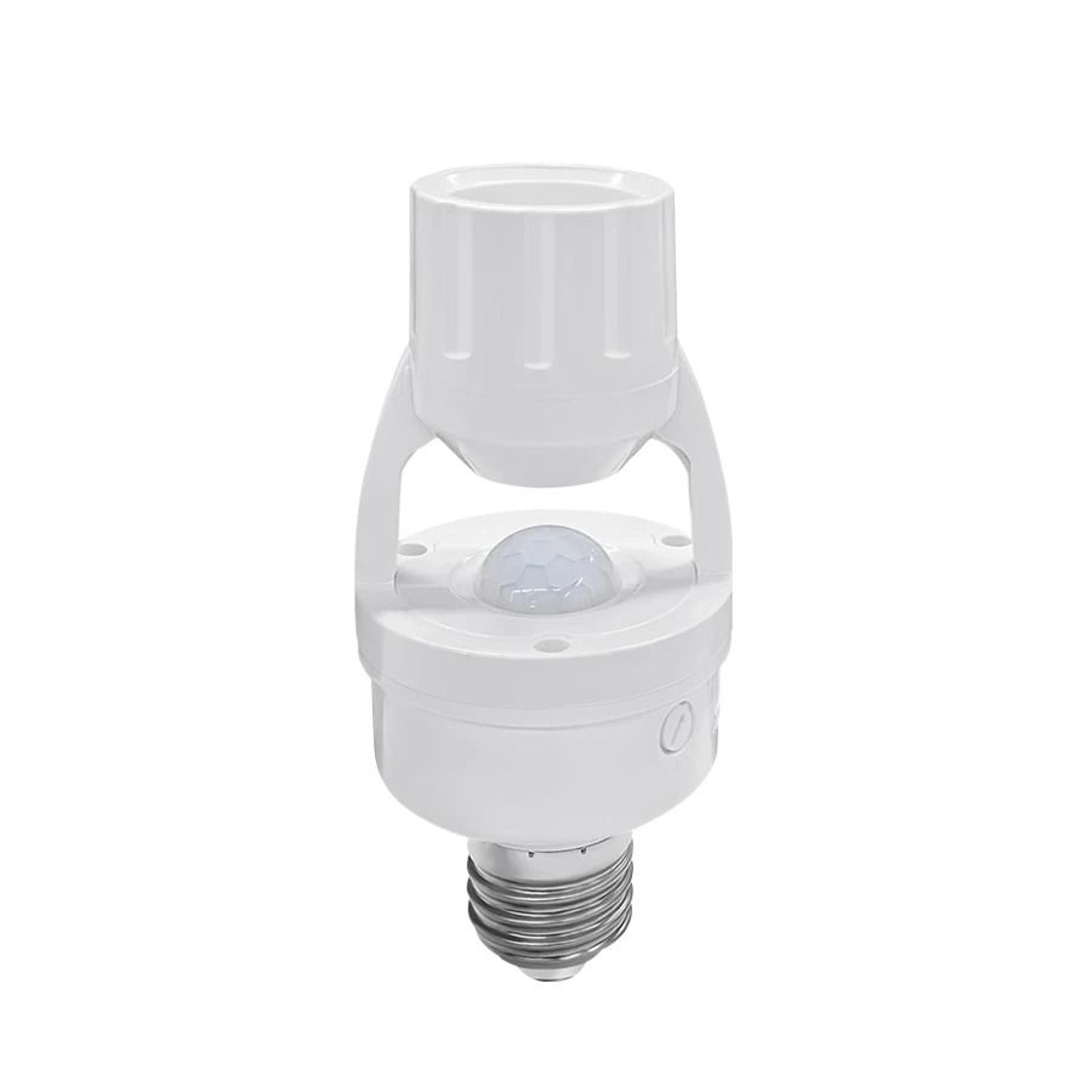 Smart PIR Motion Sensor E27 Bulb Socket Auto On Off Light Switch 6