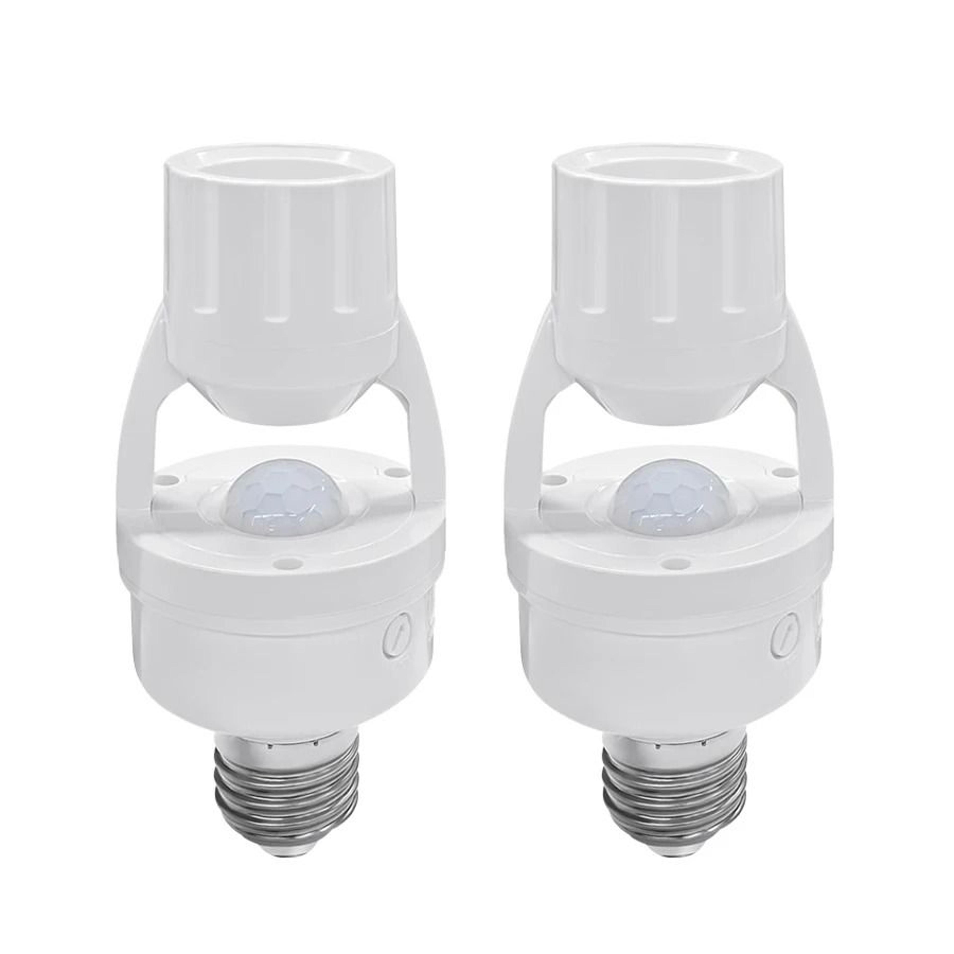 Smart PIR Motion Sensor E27 Bulb Socket Auto On Off Light Switch 7