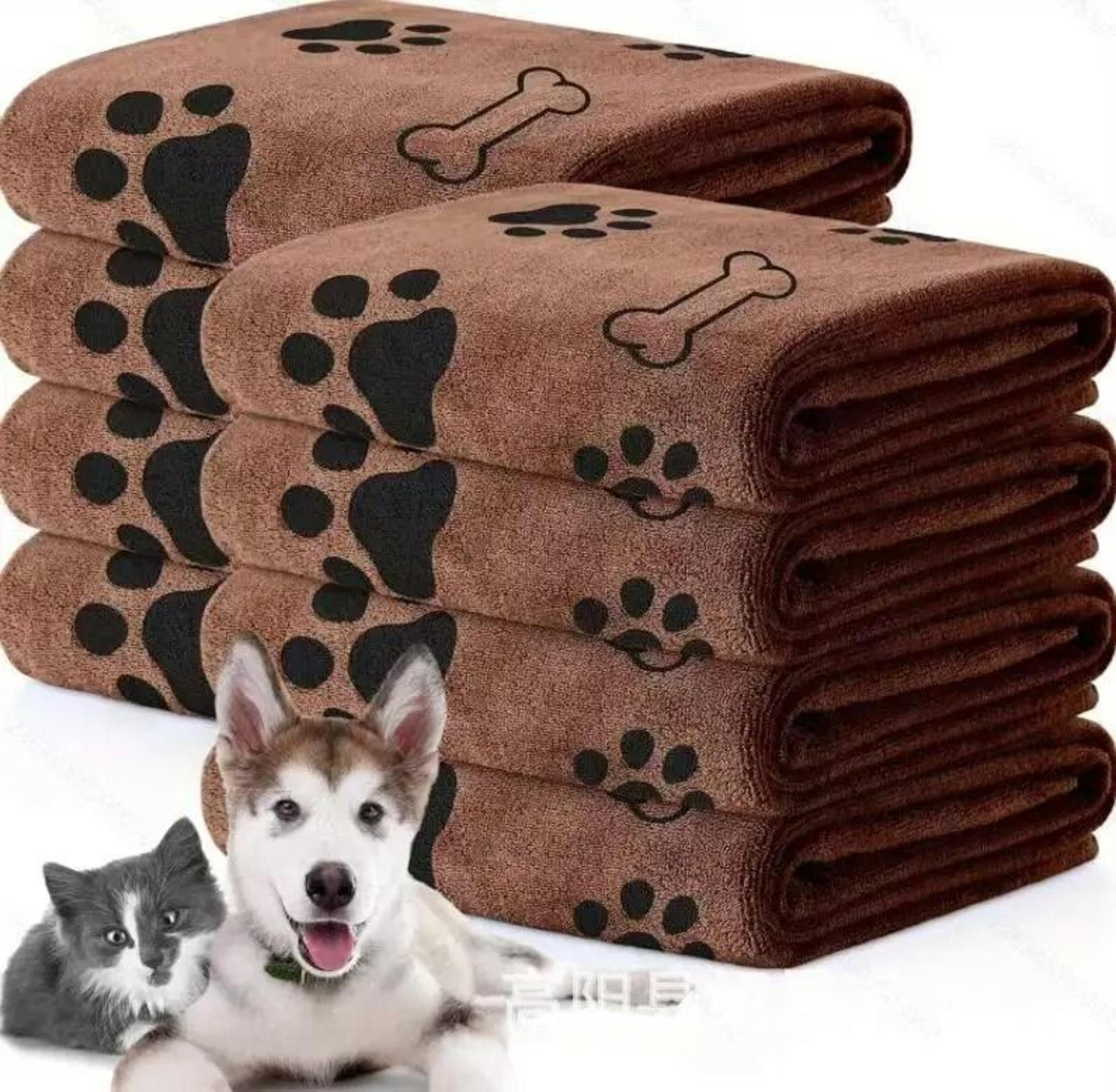 QuickDry Microfiber Pet Bath Towel For Dogs And Cats 8