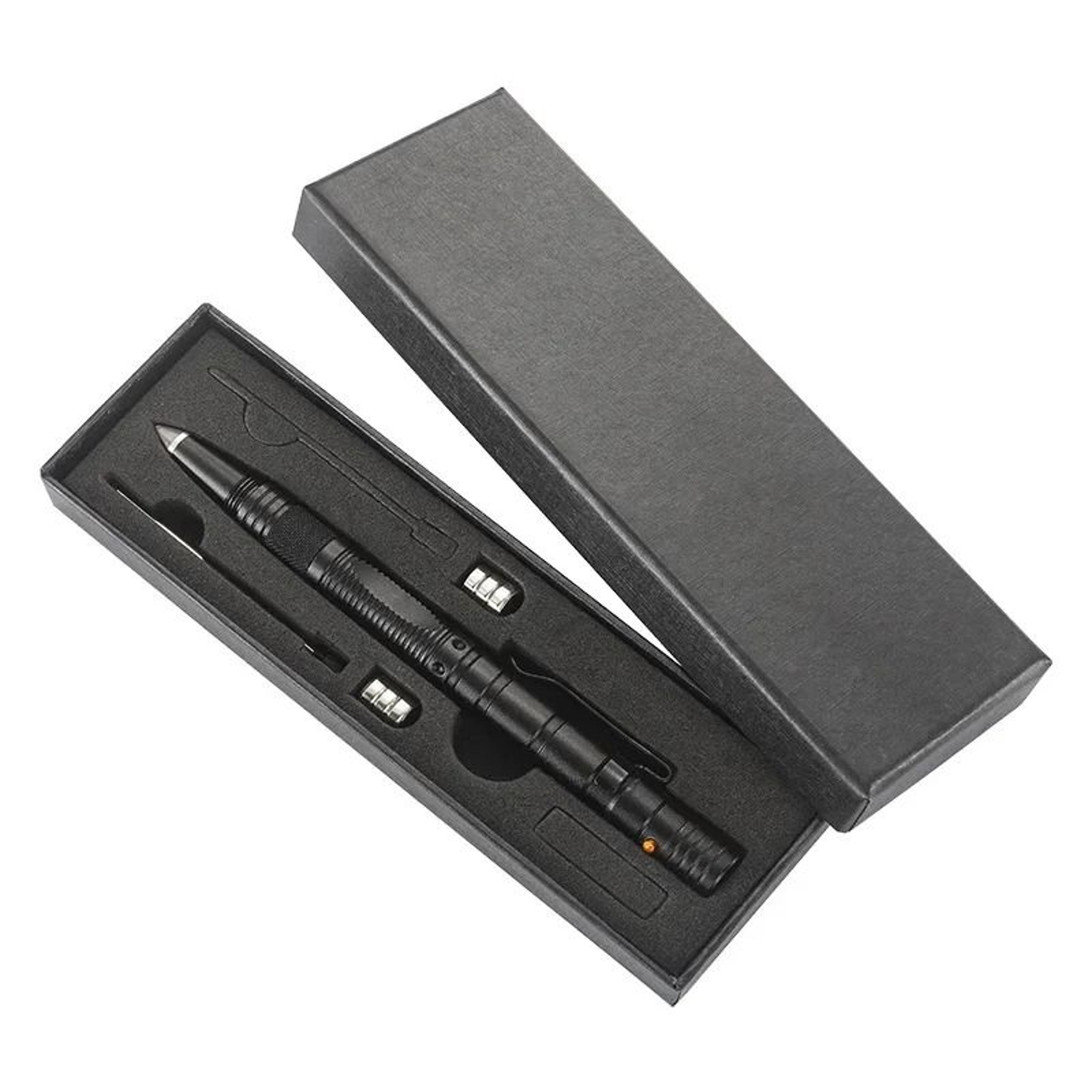 10 In 1 Tactical Multi Function Survival Pen With Flashlight Screwdriver And Bottle Opener 6