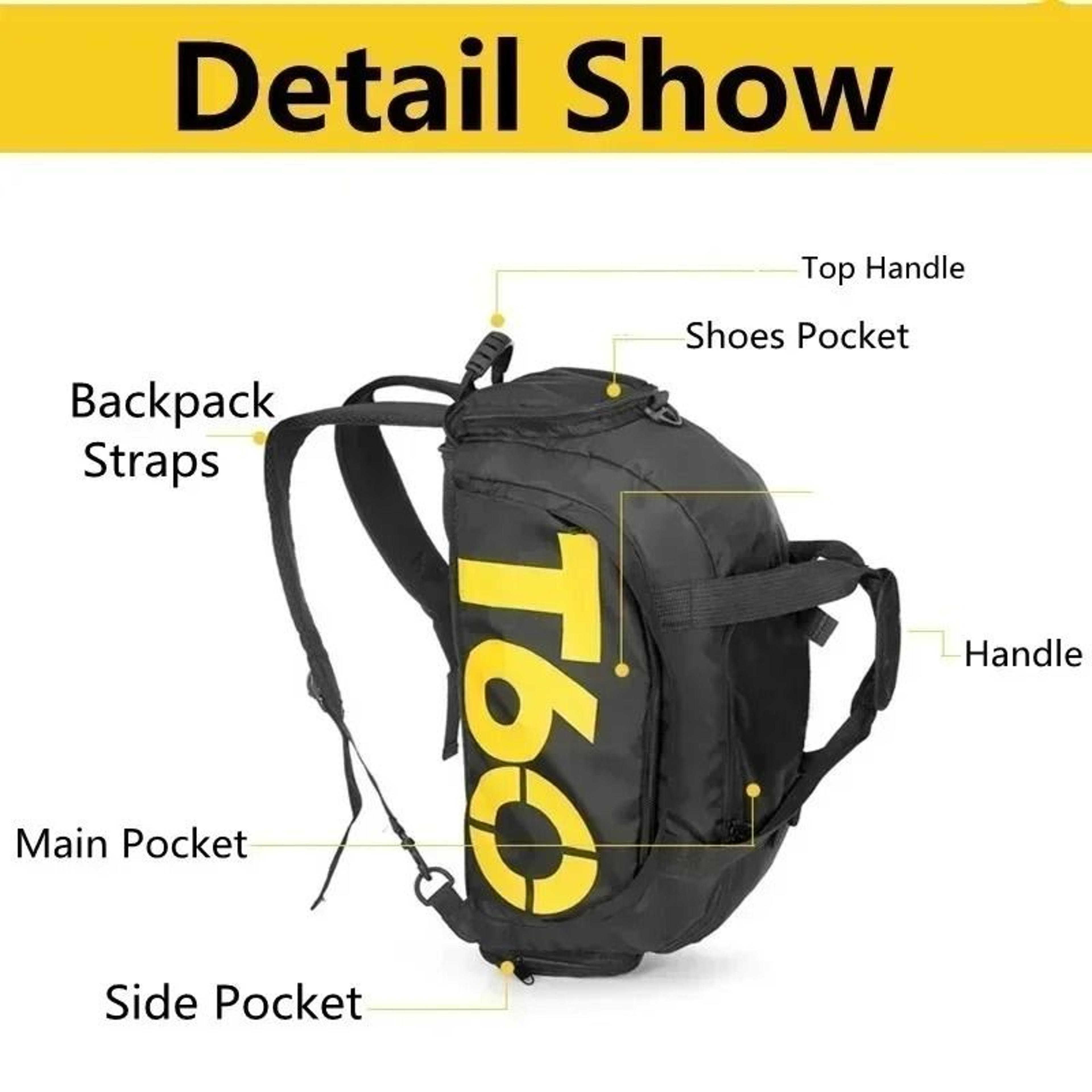 Waterproof Gym Bag Ultralight Sports Travel Backpack For Men And Women 3