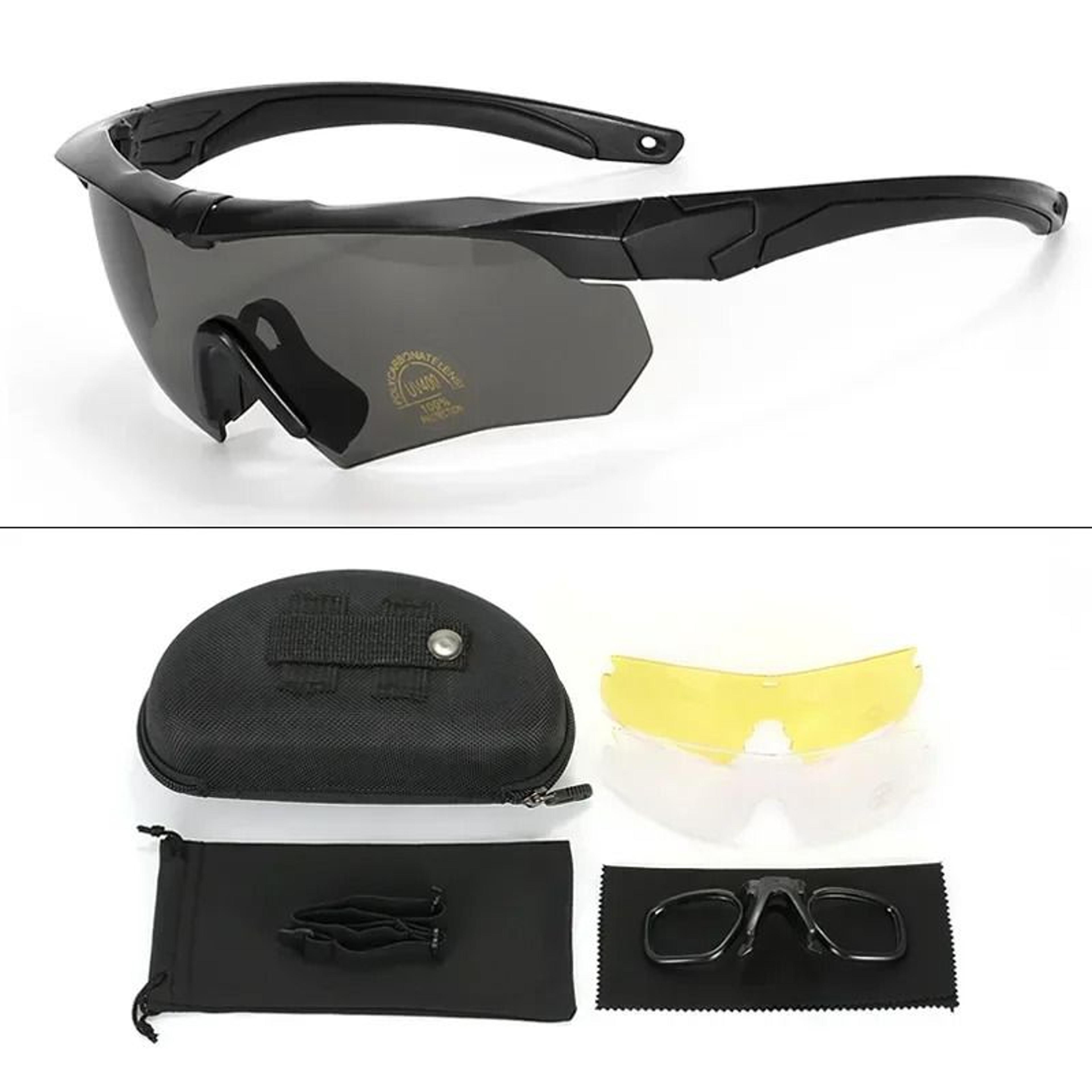 Military Tactical Goggles With Interchangeable Lenses For Airsoft Shooting And Outdoor Sports 6