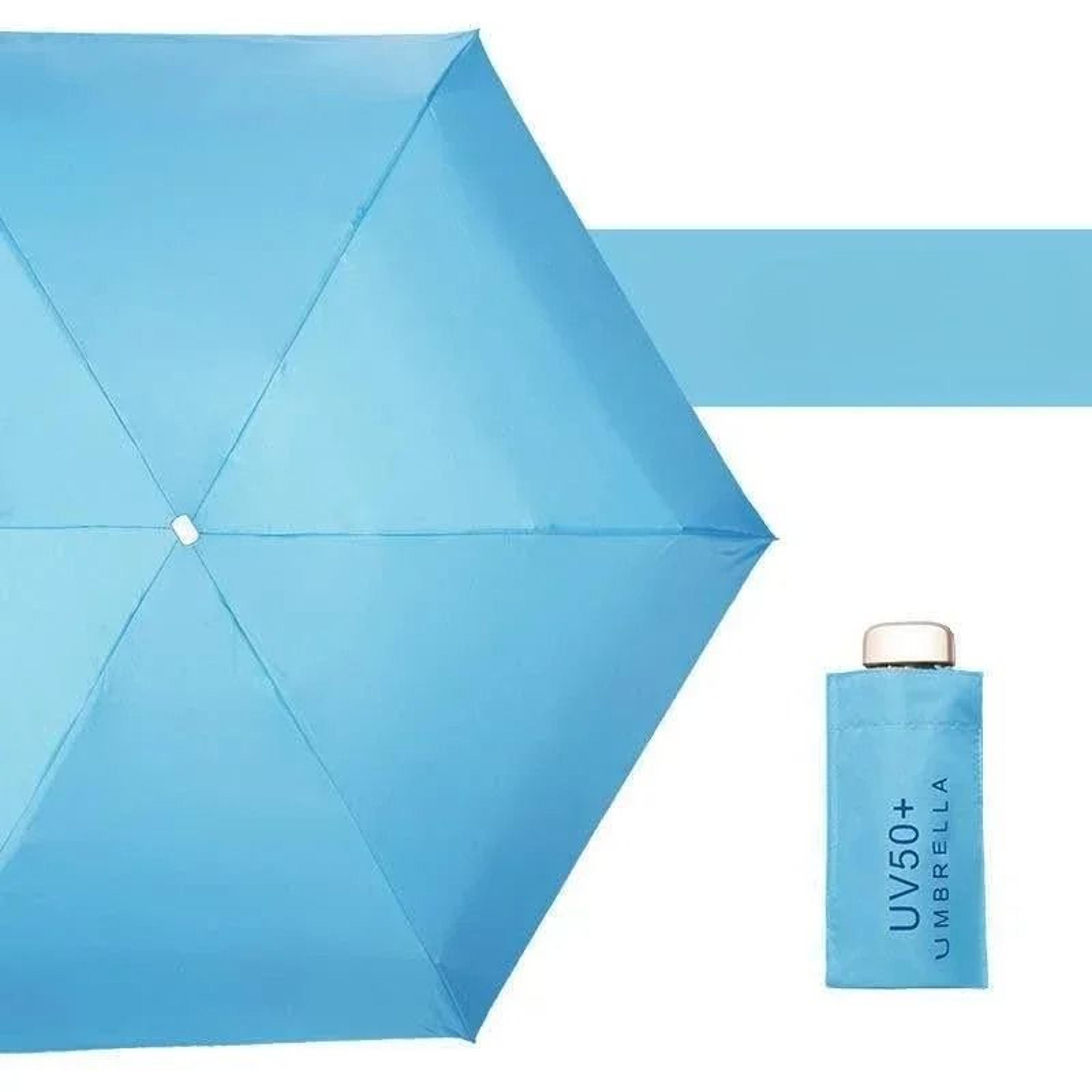 Mini Pocket Umbrella UV Protection Folding Sun And Rain Umbrella 11