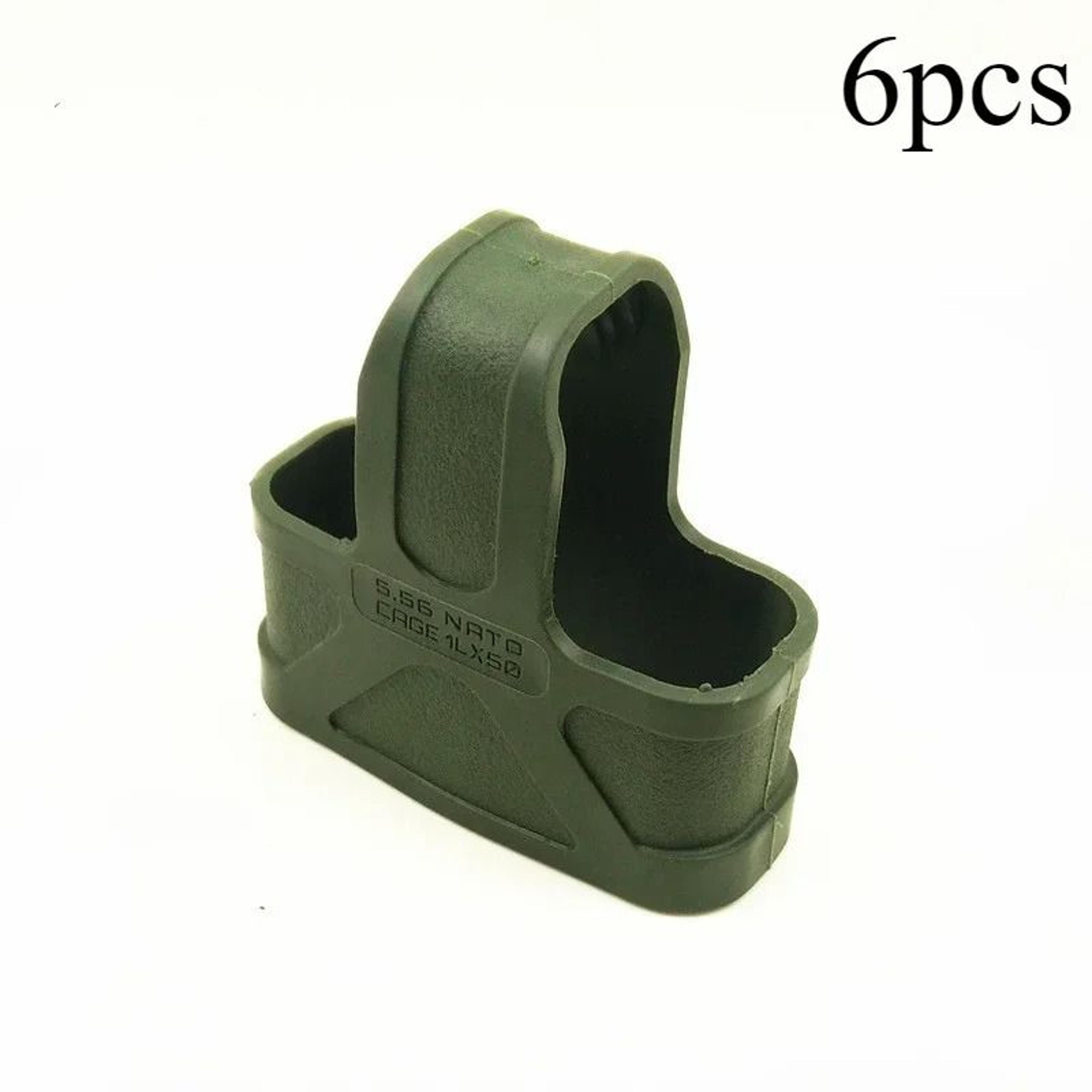 Tactical Magazine Pull Assist Rubber Holster Loops Set For Airsoft And Paintball 8