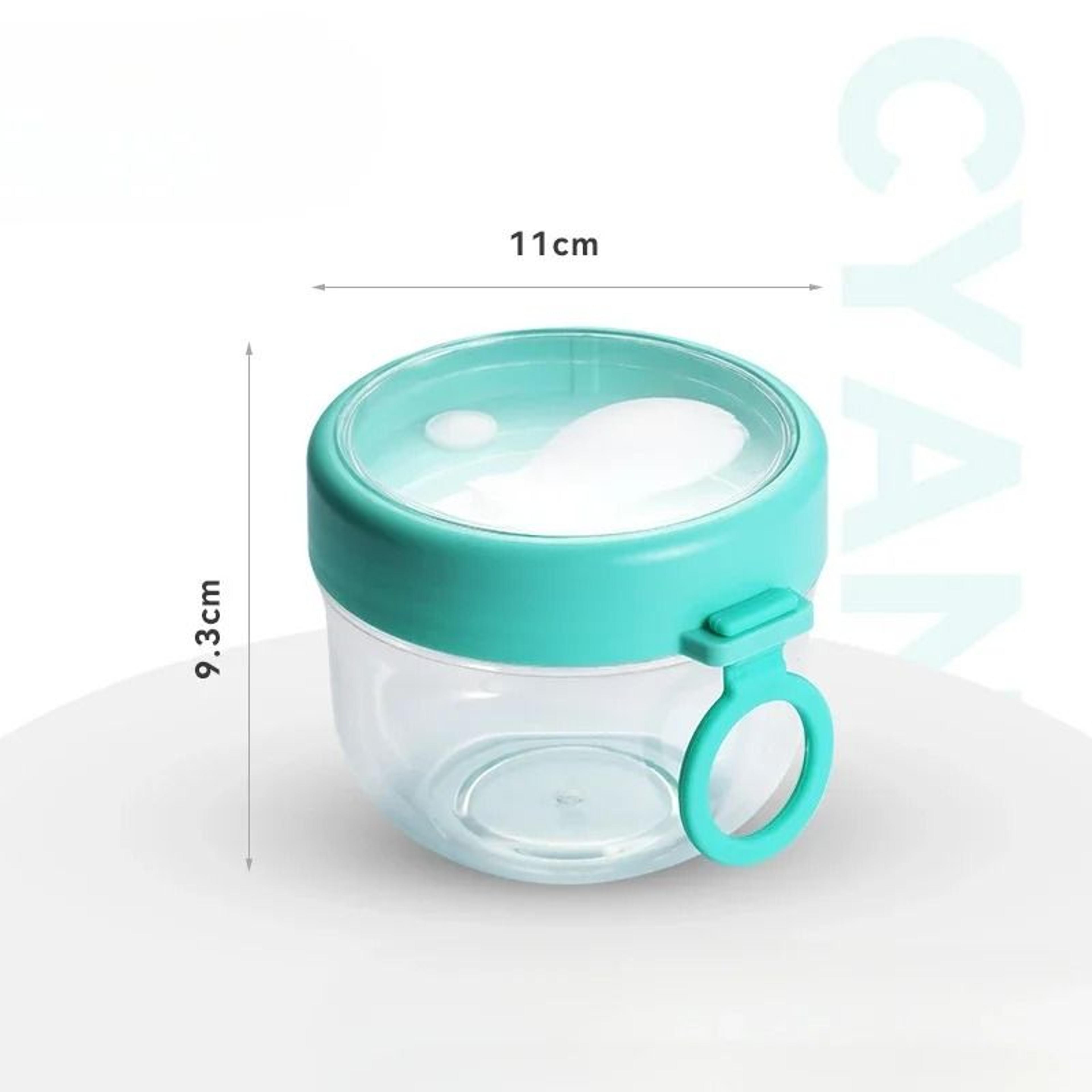 20 Oz Overnight Oats Container With Lid And Spoon 6