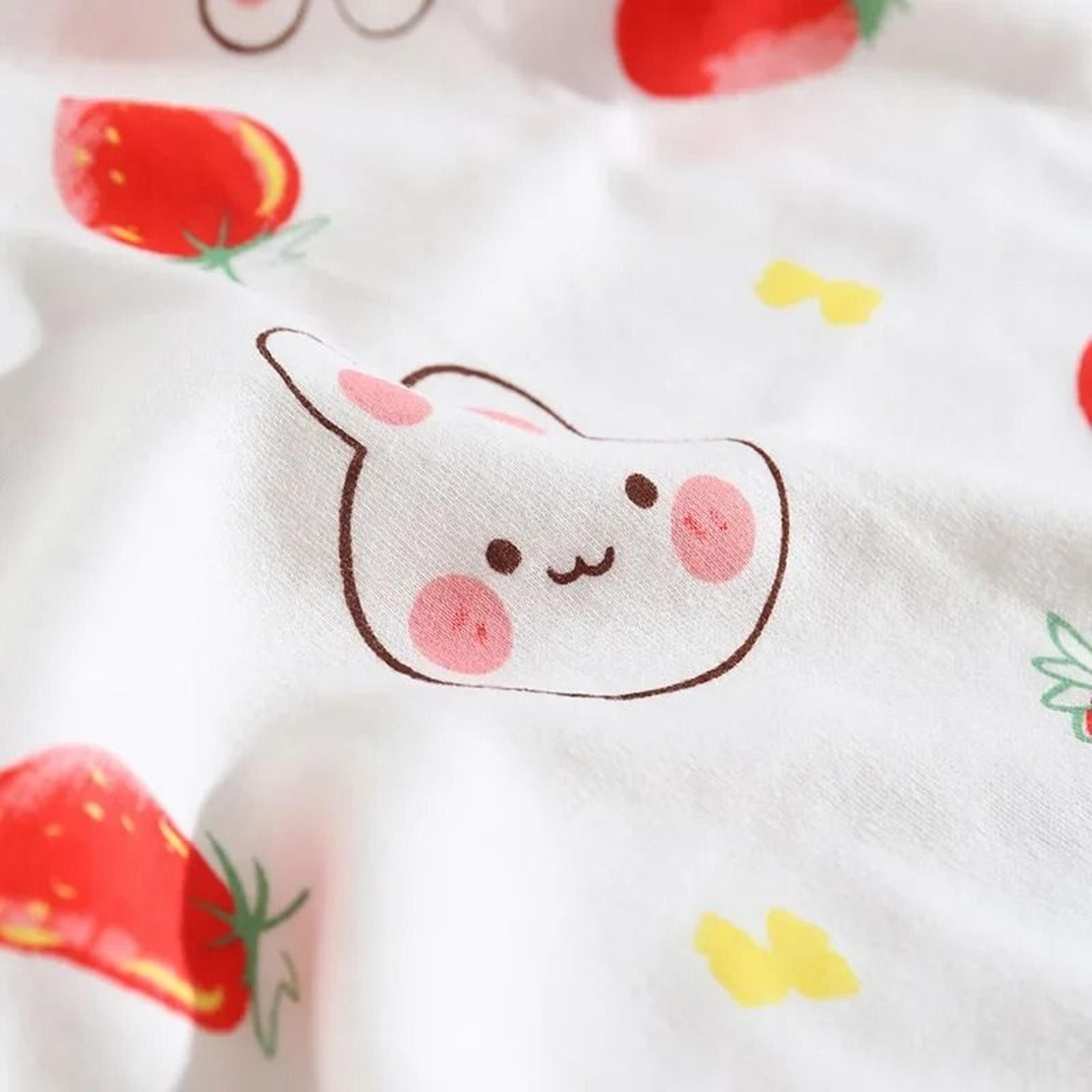 85x85cm Pure Cotton Muslin Swaddle Blanket Baby Receiving Blanket For Newborns 3