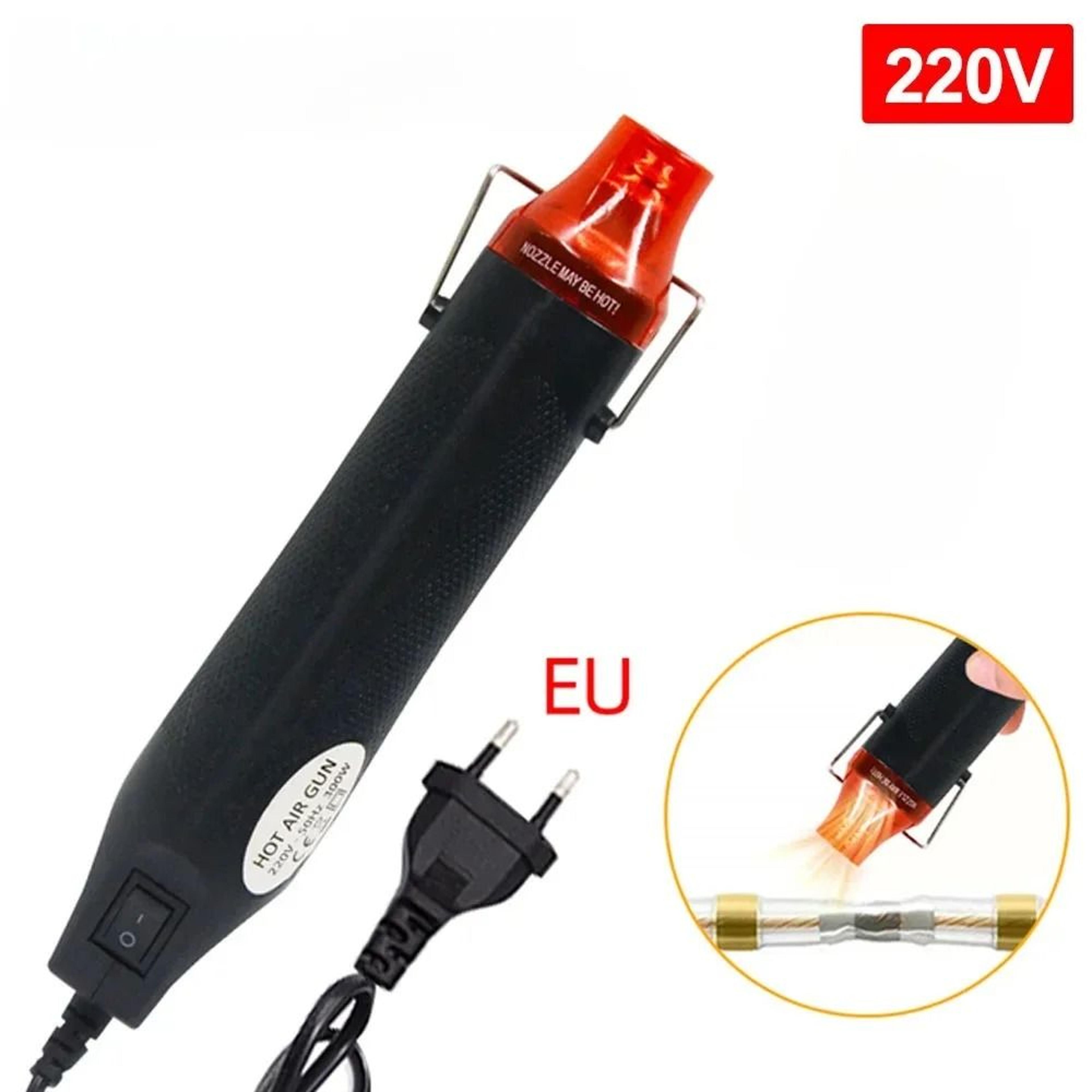 220V110V Mini Hot Air Gun DIY Tool With Supporting Seat For Crafts And Soldering 6