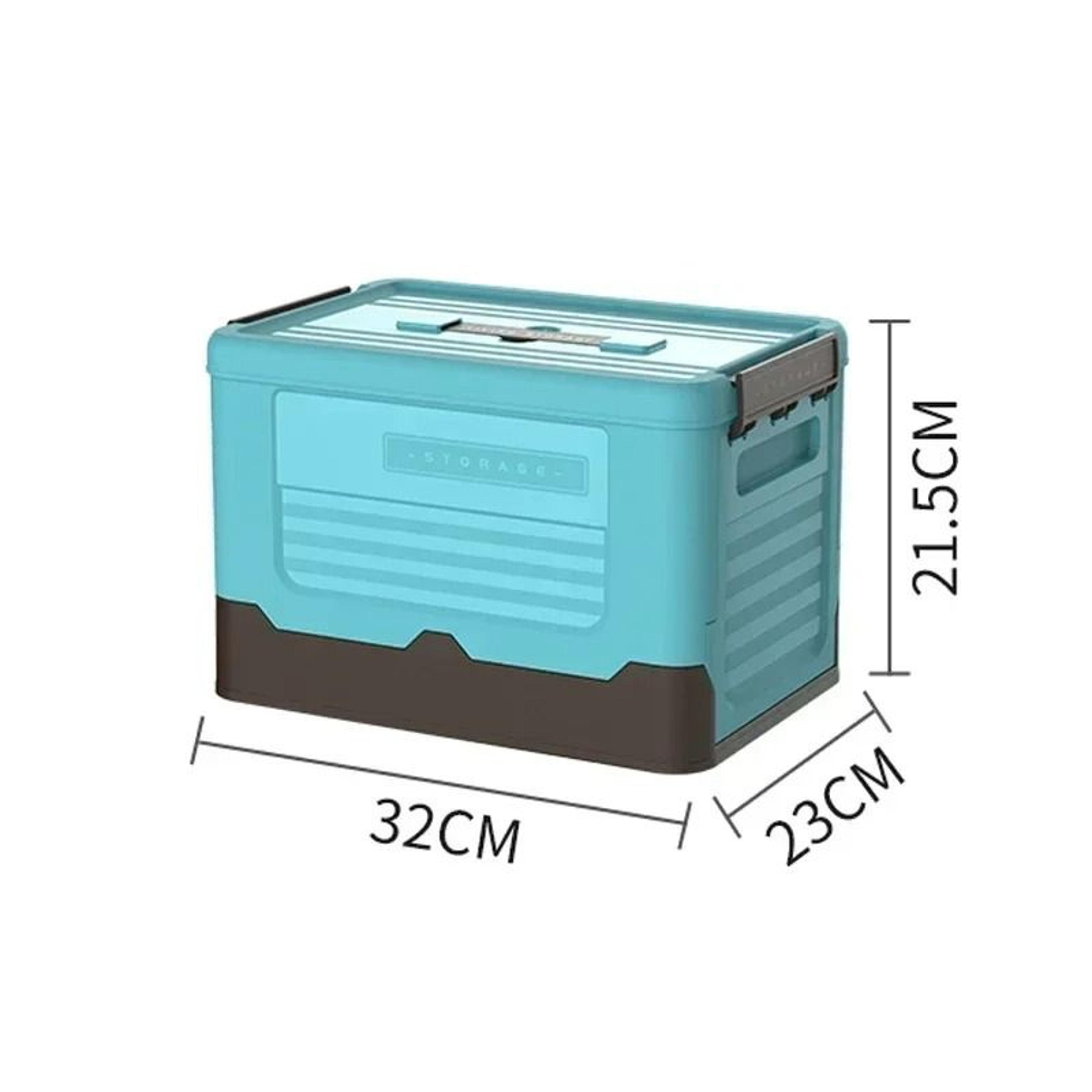 Camping Storage Box Folding Multifunction SpaceSaving Plastic Sundries Car Organizer 2