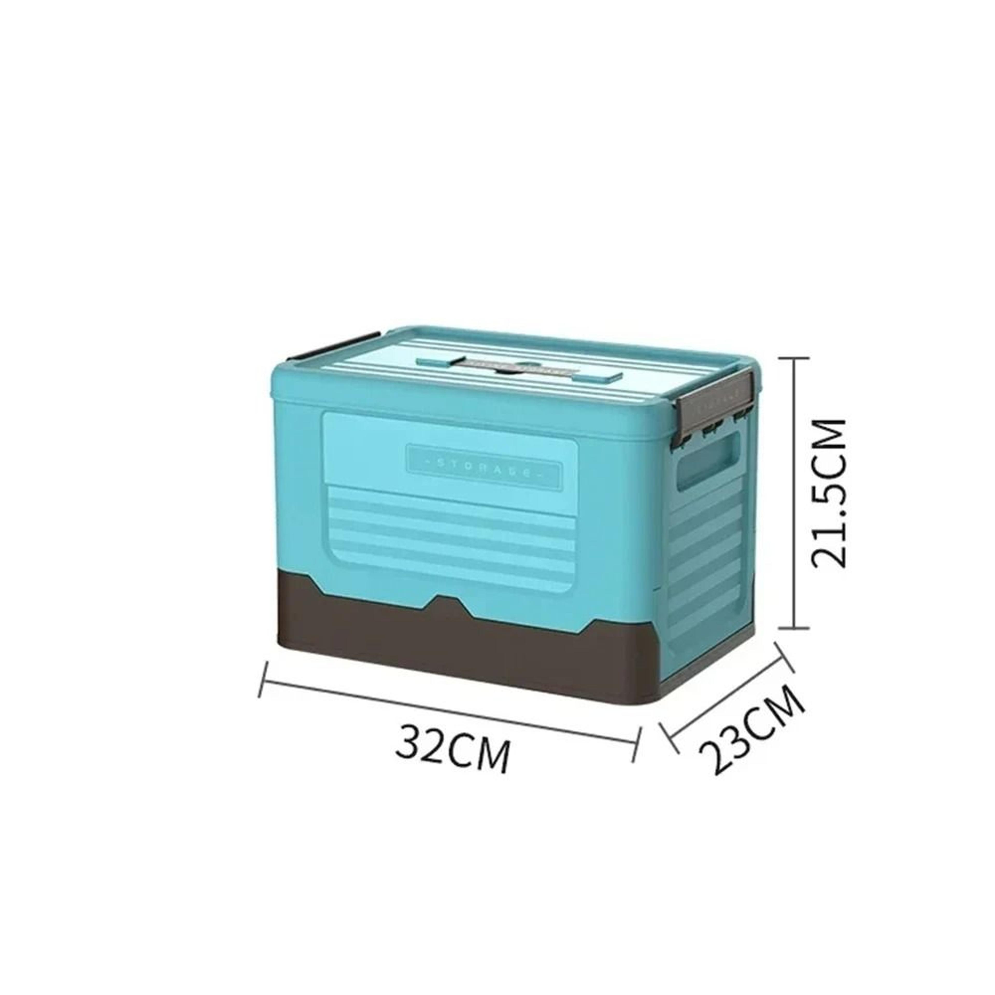 Camping Storage Box Folding Multifunction SpaceSaving Plastic Sundries Car Organizer 9