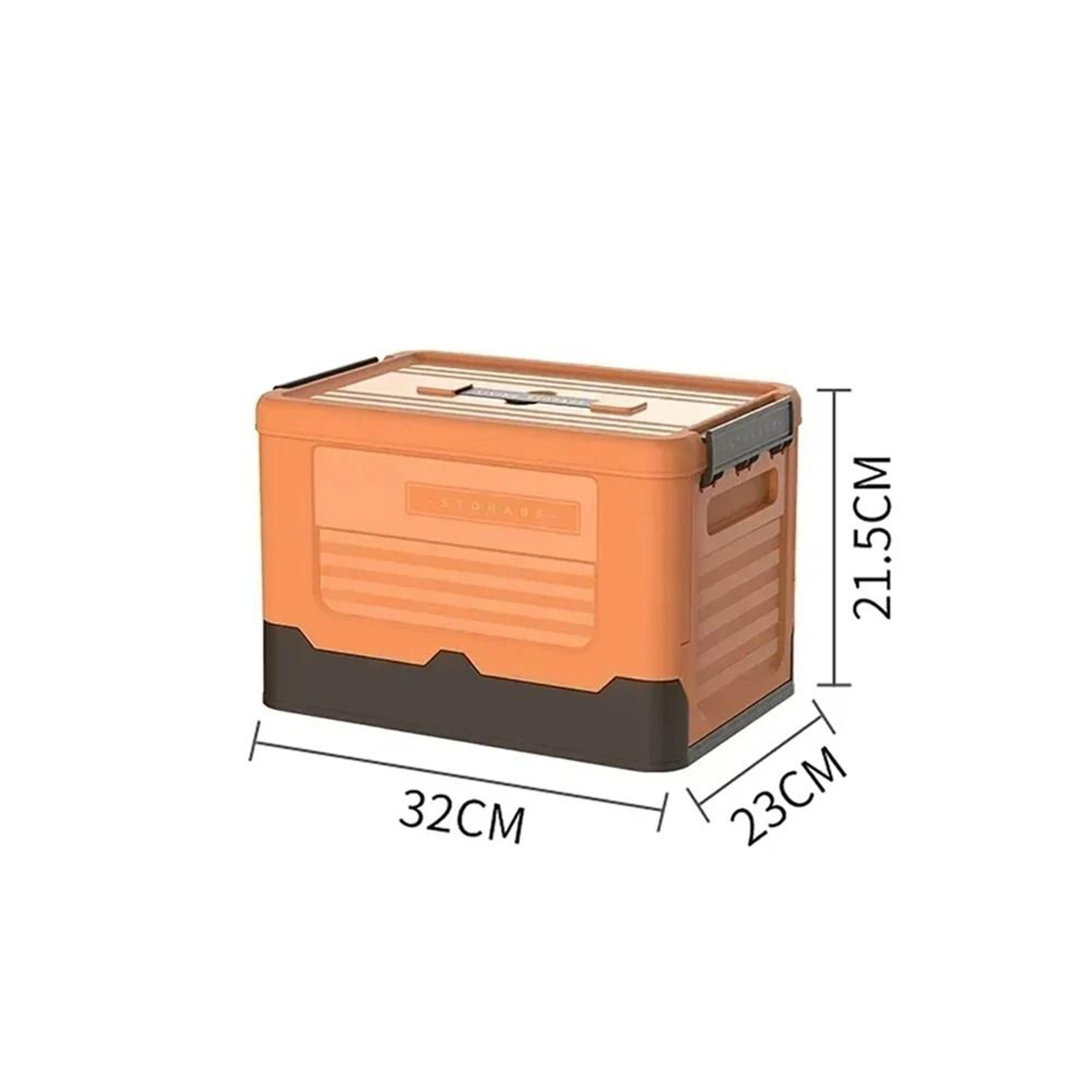 Camping Storage Box Folding Multifunction SpaceSaving Plastic Sundries Car Organizer 15