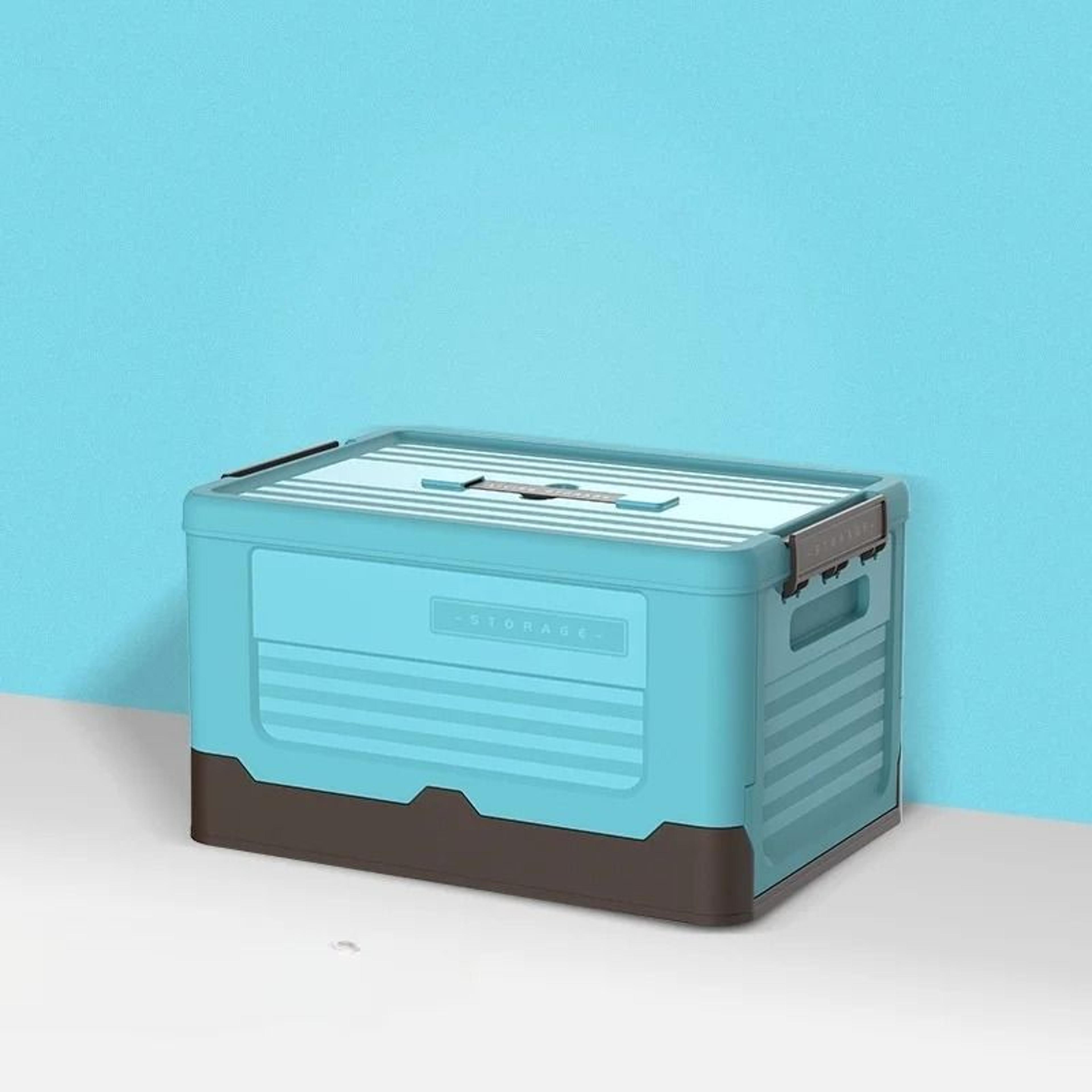 Camping Storage Box Folding Multifunction SpaceSaving Plastic Sundries Car Organizer 18
