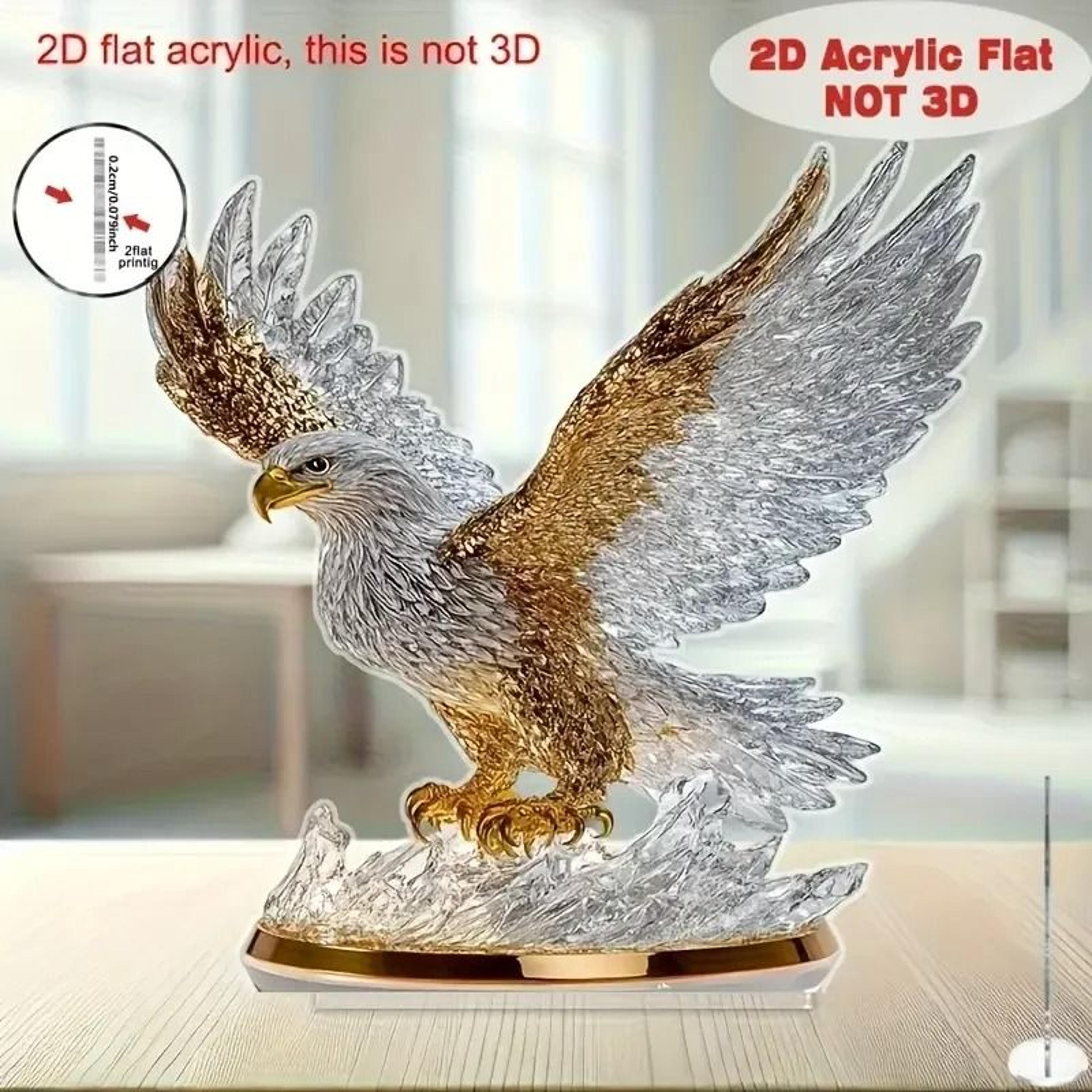 Flapping Eagle Desktop Decora Ornament  Aesthetic Office And Home Decor 0