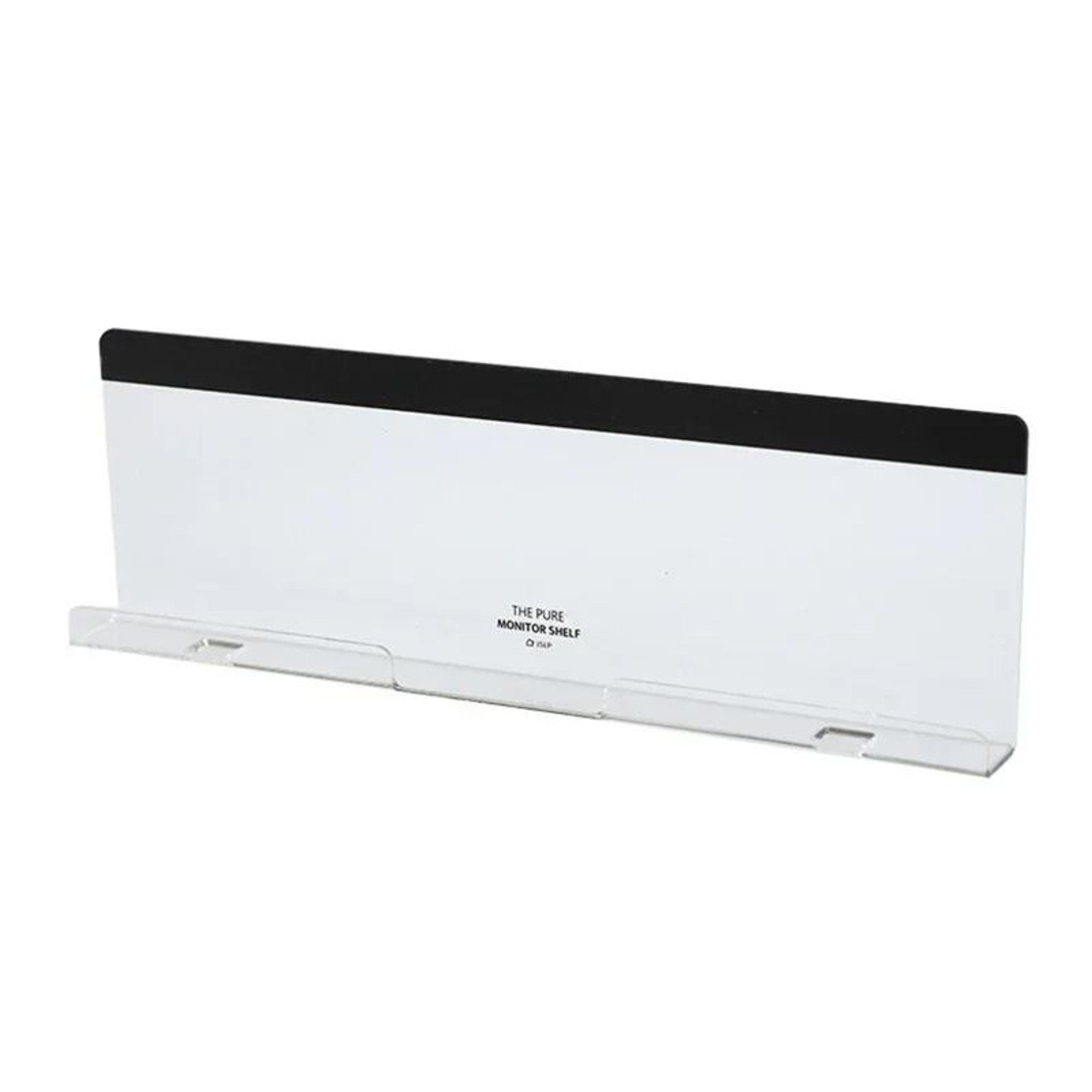 Message Storage Board Under Computer Monitor Office Desk Storage Rack For Phone And Memos 6
