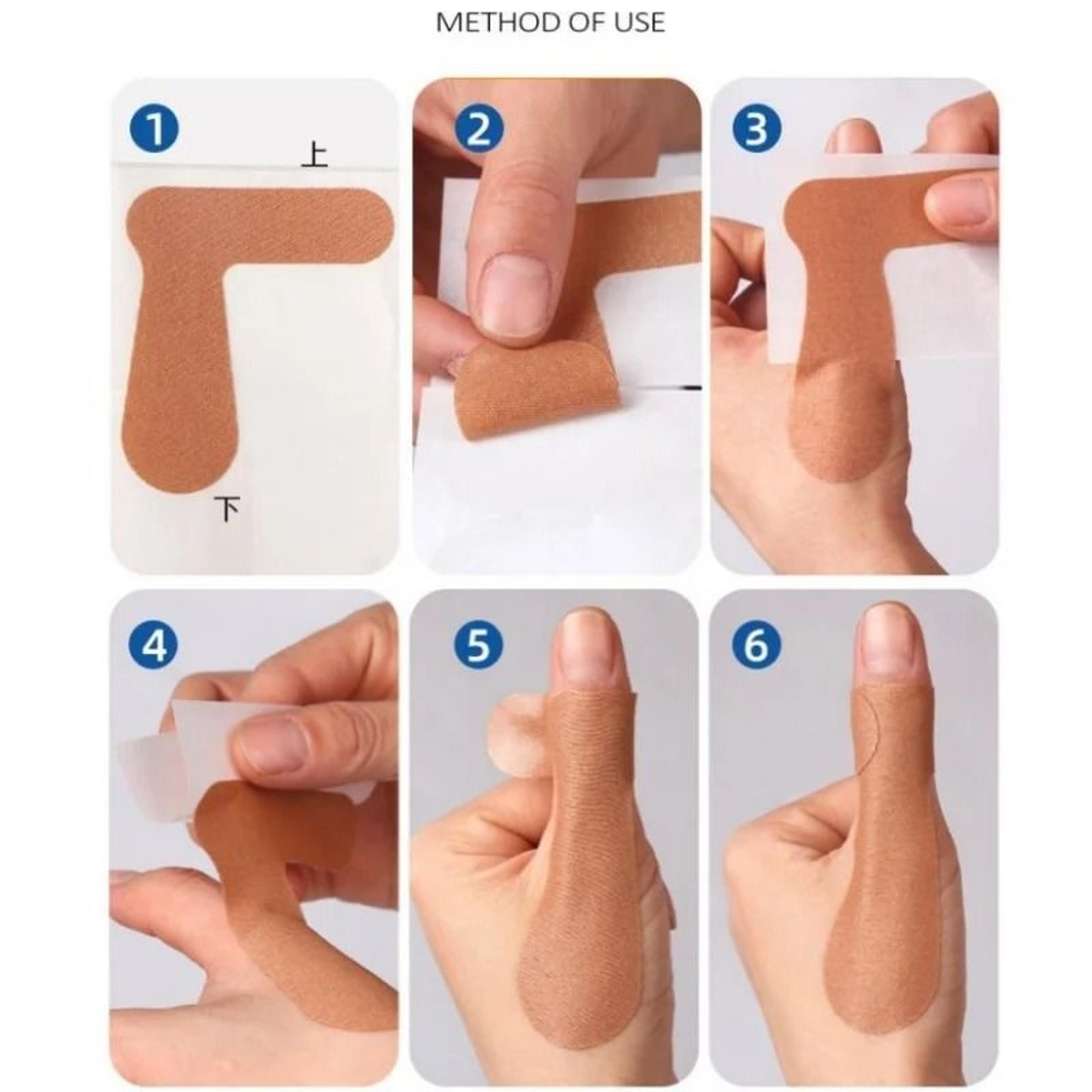 510pcs Big Toe Valgus Orthopedic Patch Thumb Tendon Sheath Pain Relief Fixed Finger Protector Patch 3