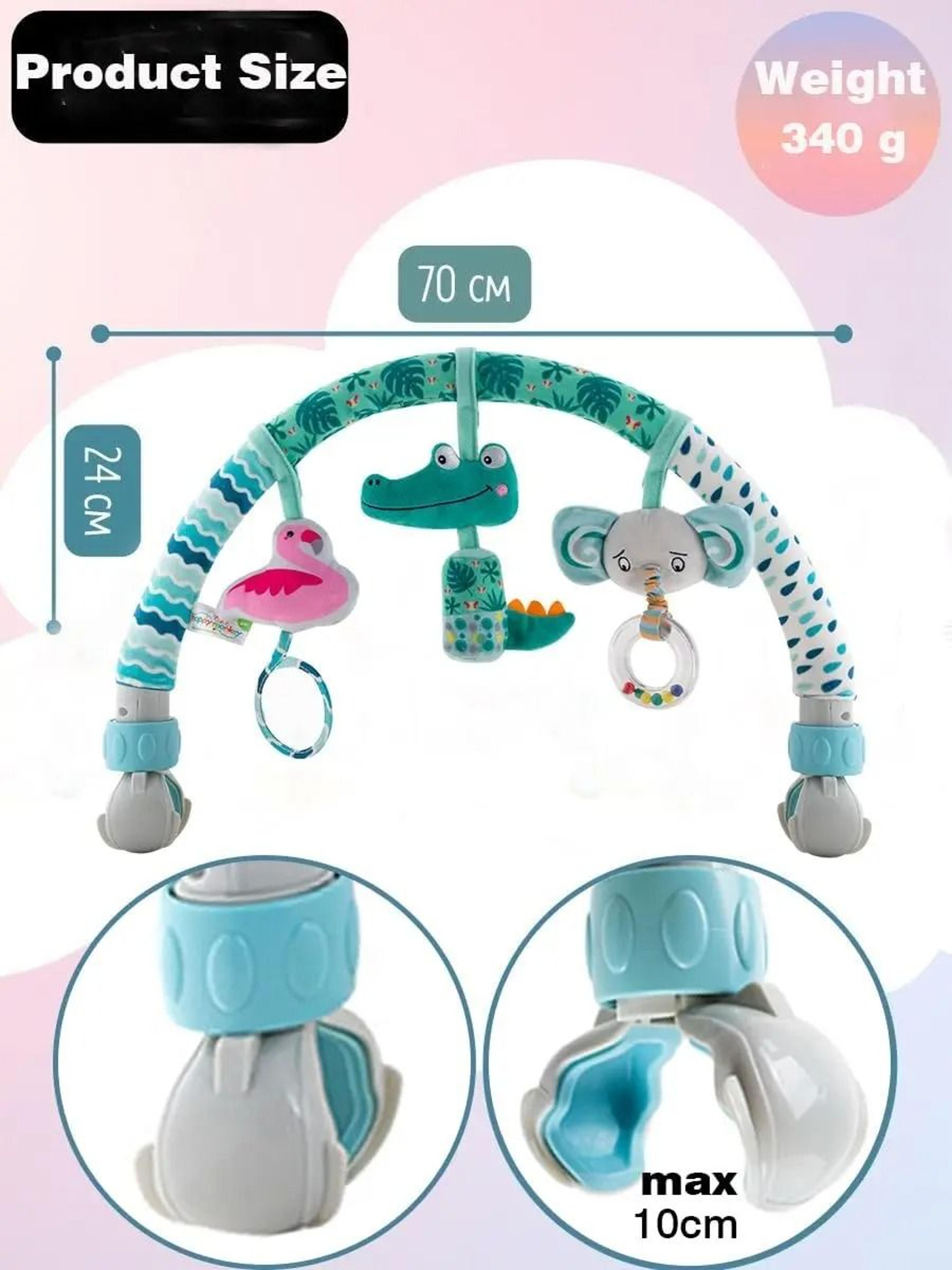 Baby Toy Toddler Hanging Bell Newborn Stroller Play Arch Bed Toys For Babies 012 Months 1