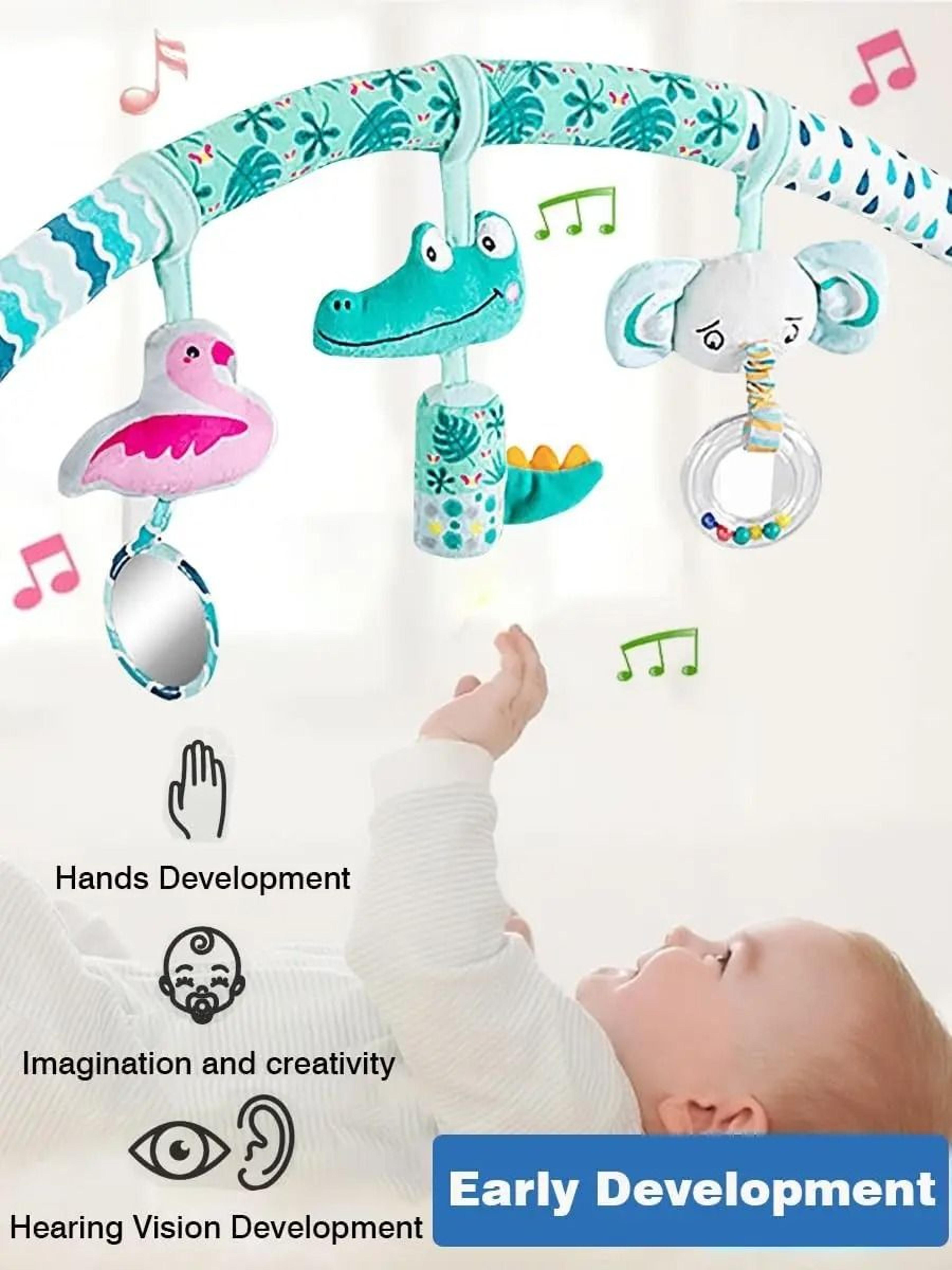 Baby Toy Toddler Hanging Bell Newborn Stroller Play Arch Bed Toys For Babies 012 Months 4