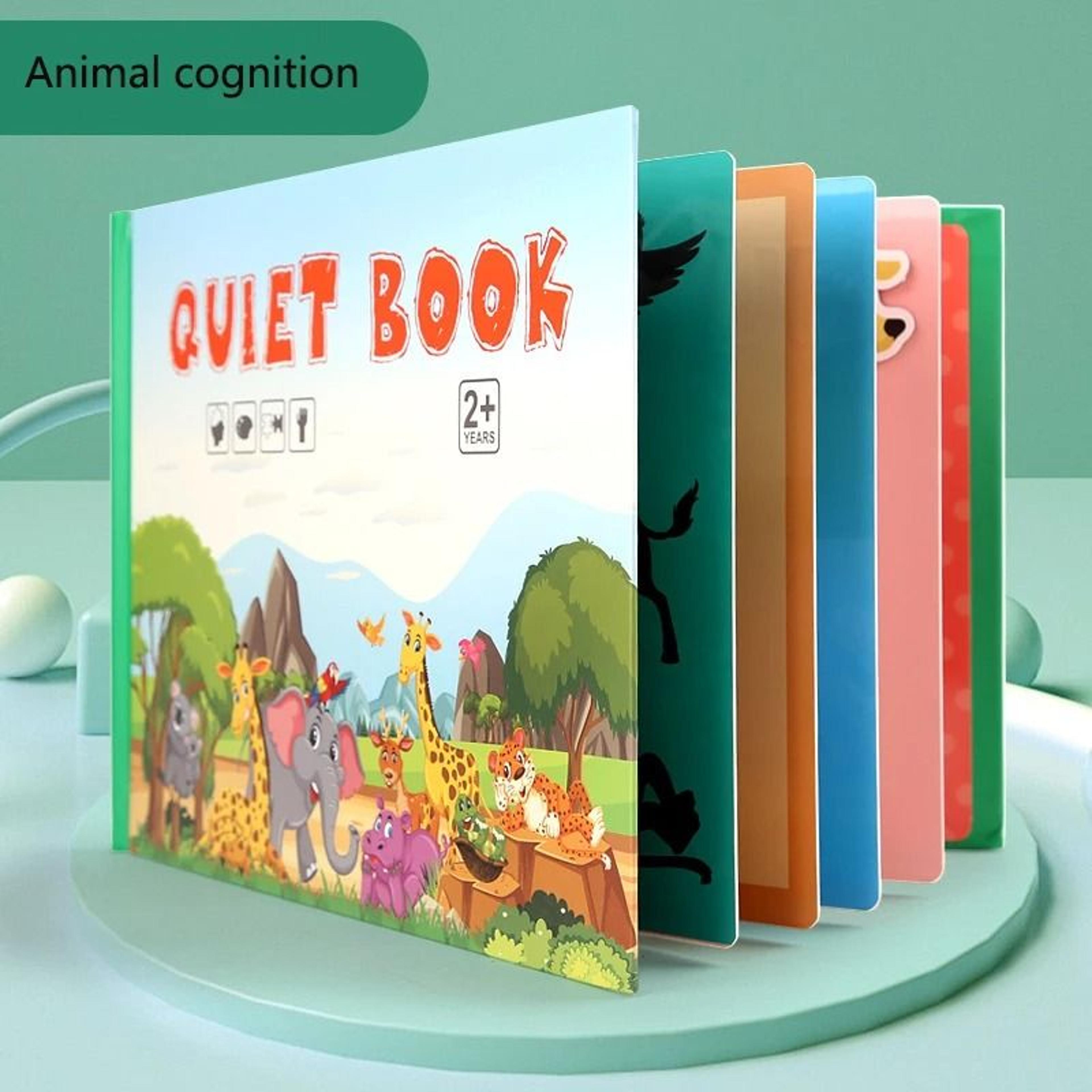 My First Busy Books Montessori Paste Quiet Book Baby Educational Activity Busy Board Toys 12