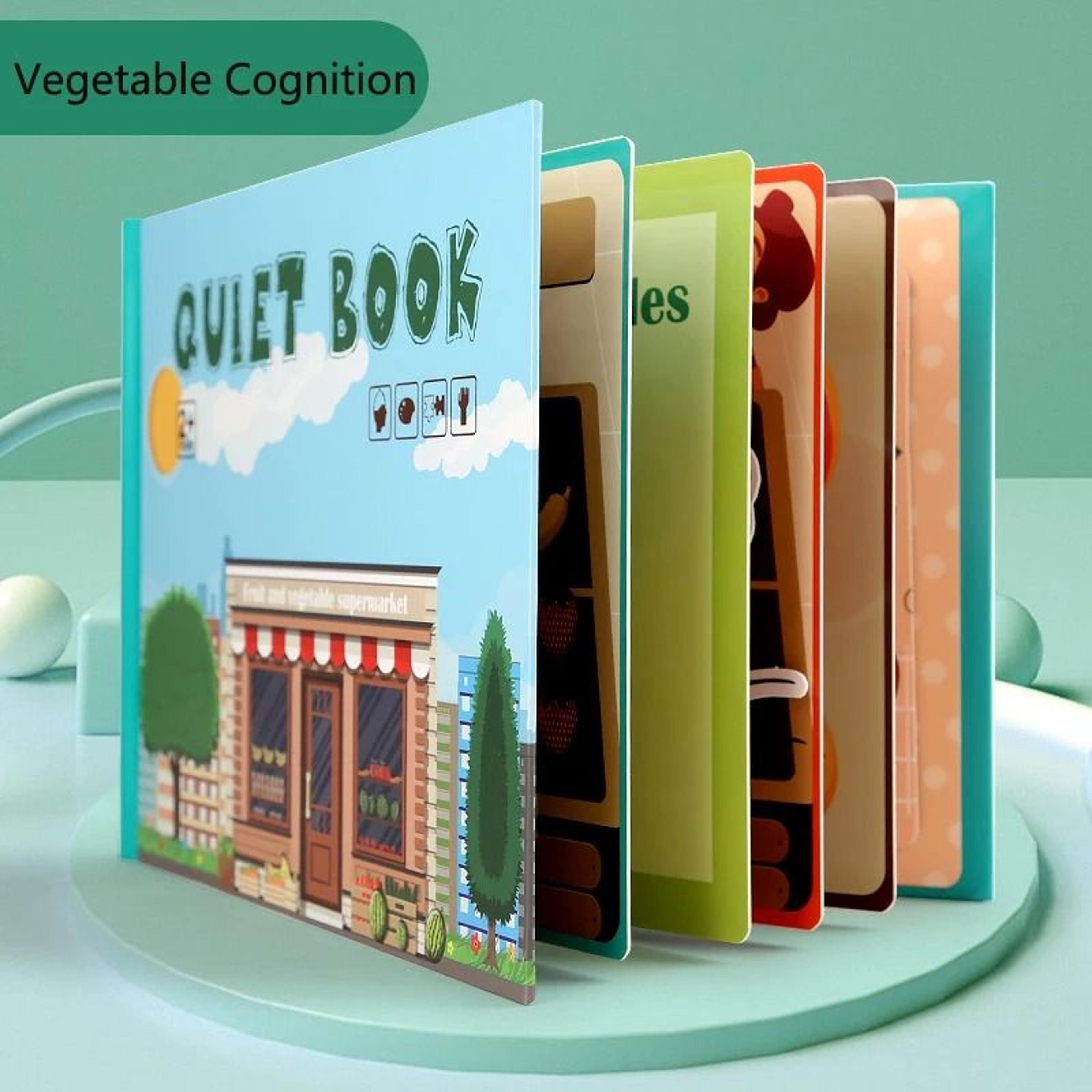 My First Busy Books Montessori Paste Quiet Book Baby Educational Activity Busy Board Toys 14