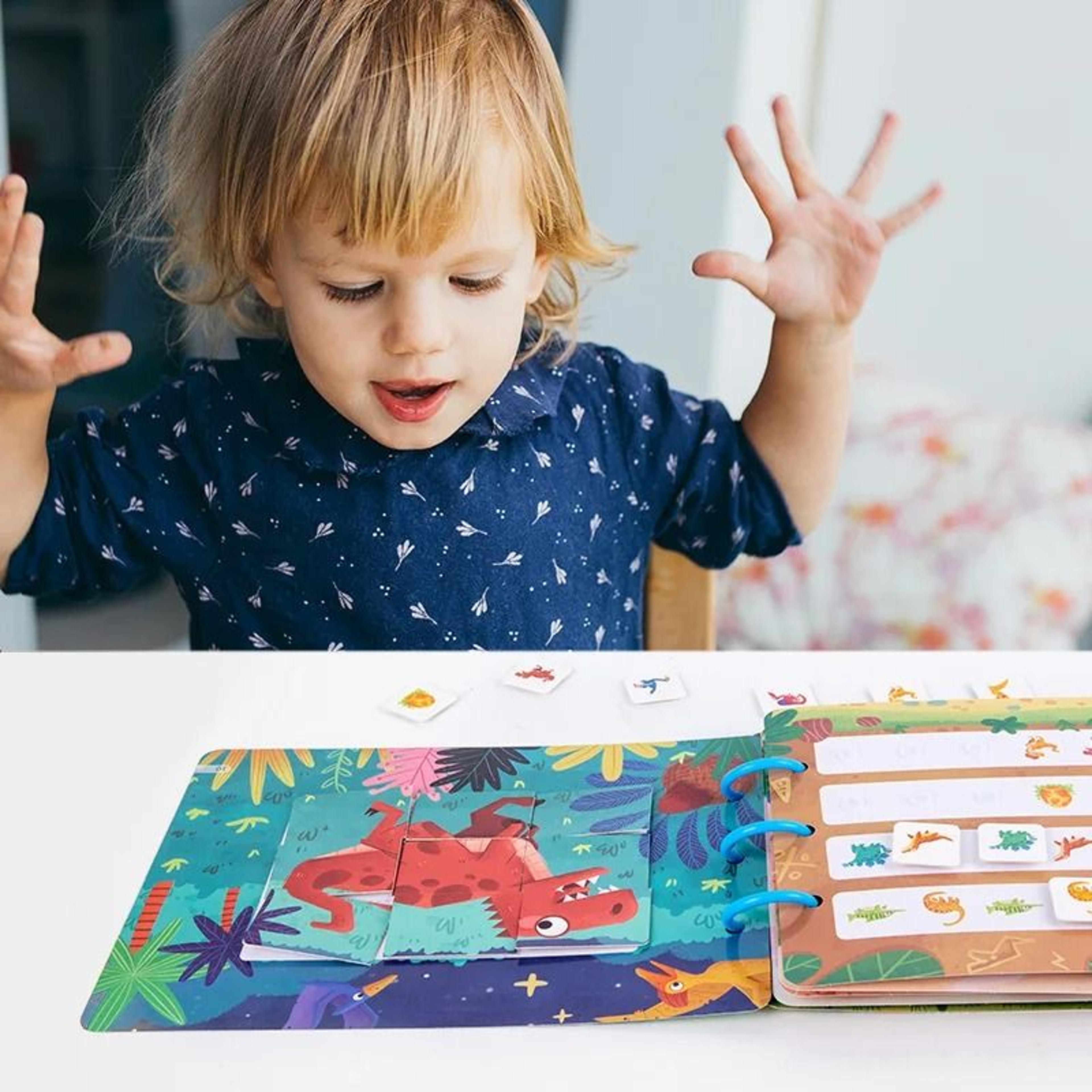 My First Busy Books Montessori Paste Quiet Book Baby Educational Activity Busy Board Toys 2