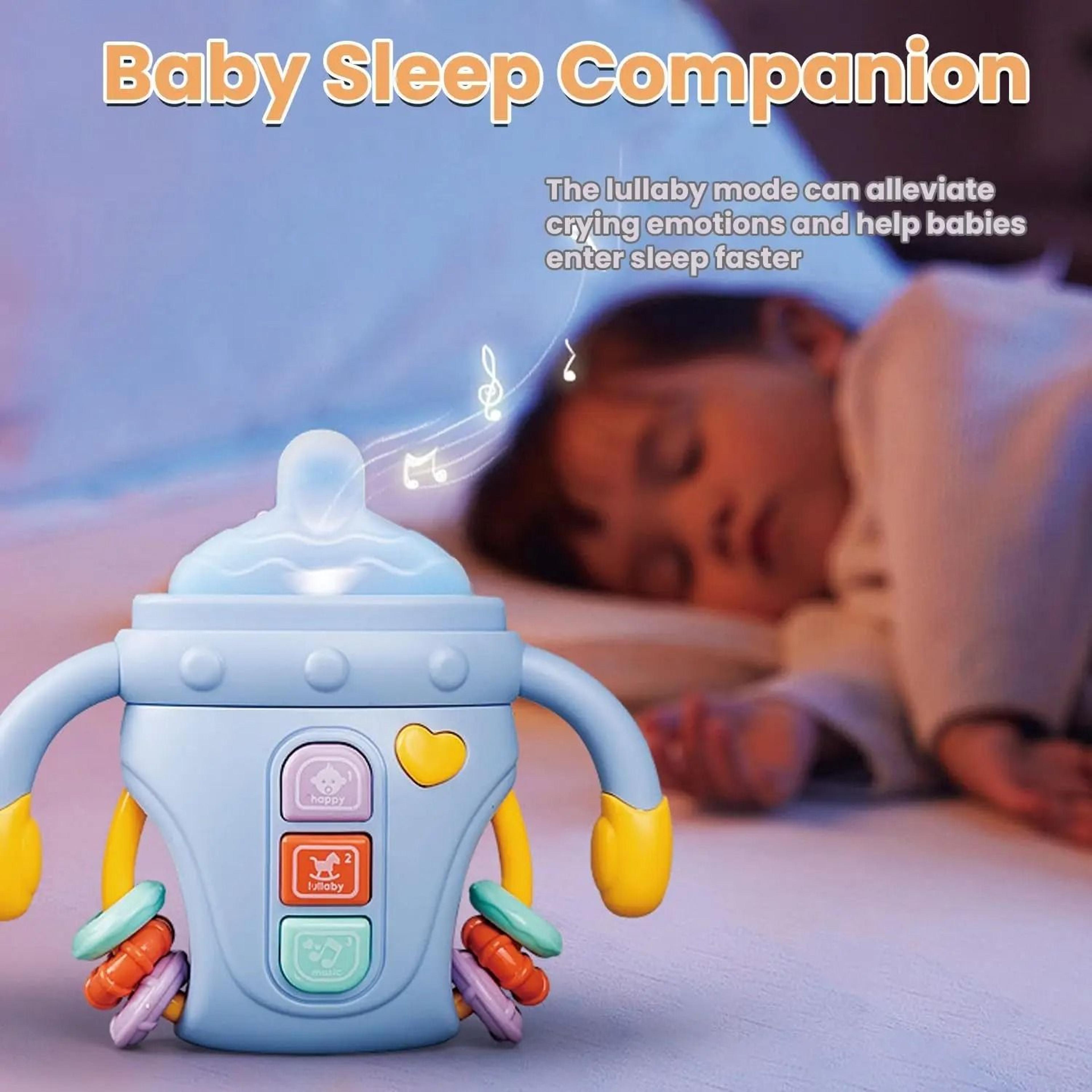 Baby Musical Toys Sensory Learning Toy With Music And Lights Teething Rattle Toy 5
