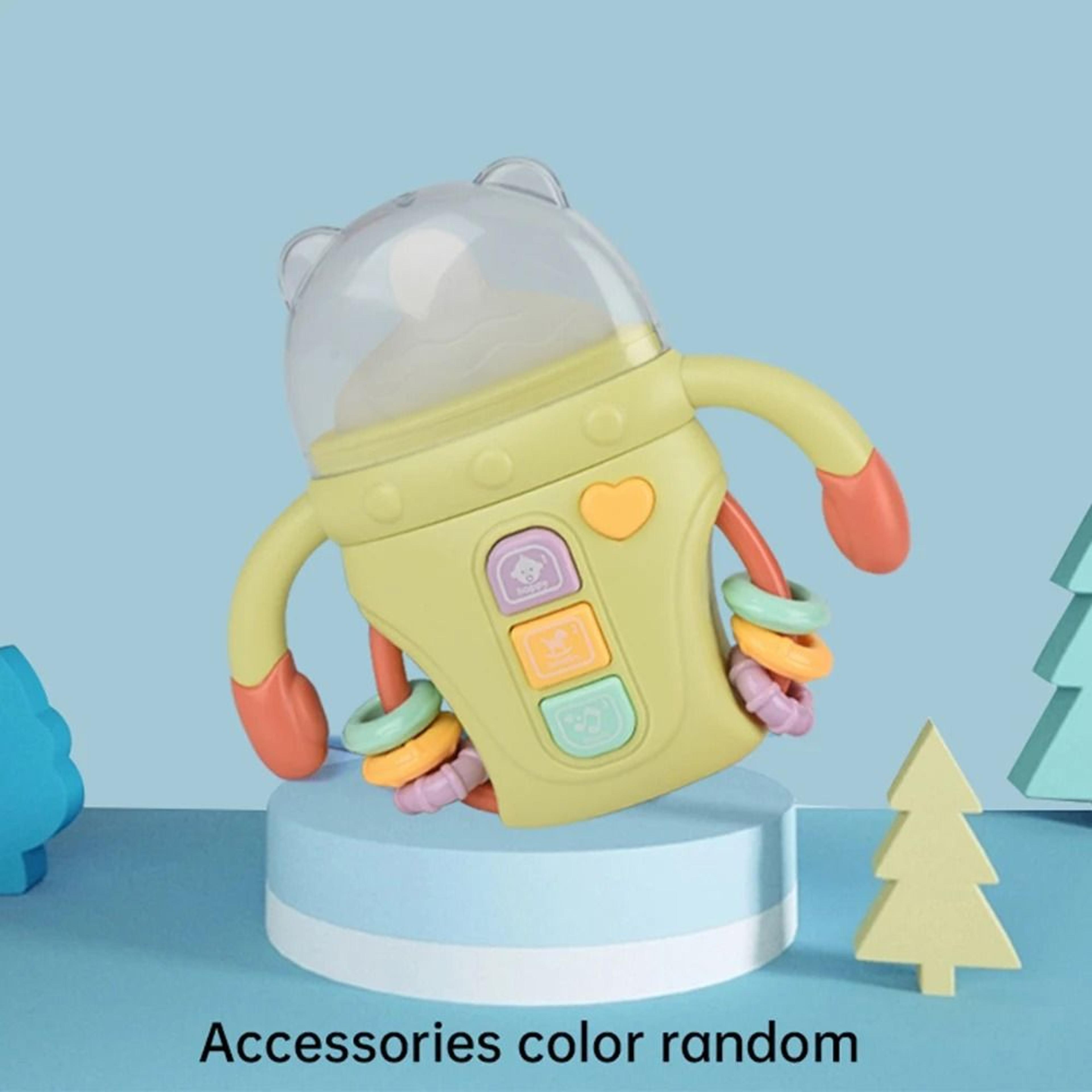 Baby Musical Toys Sensory Learning Toy With Music And Lights Teething Rattle Toy 8