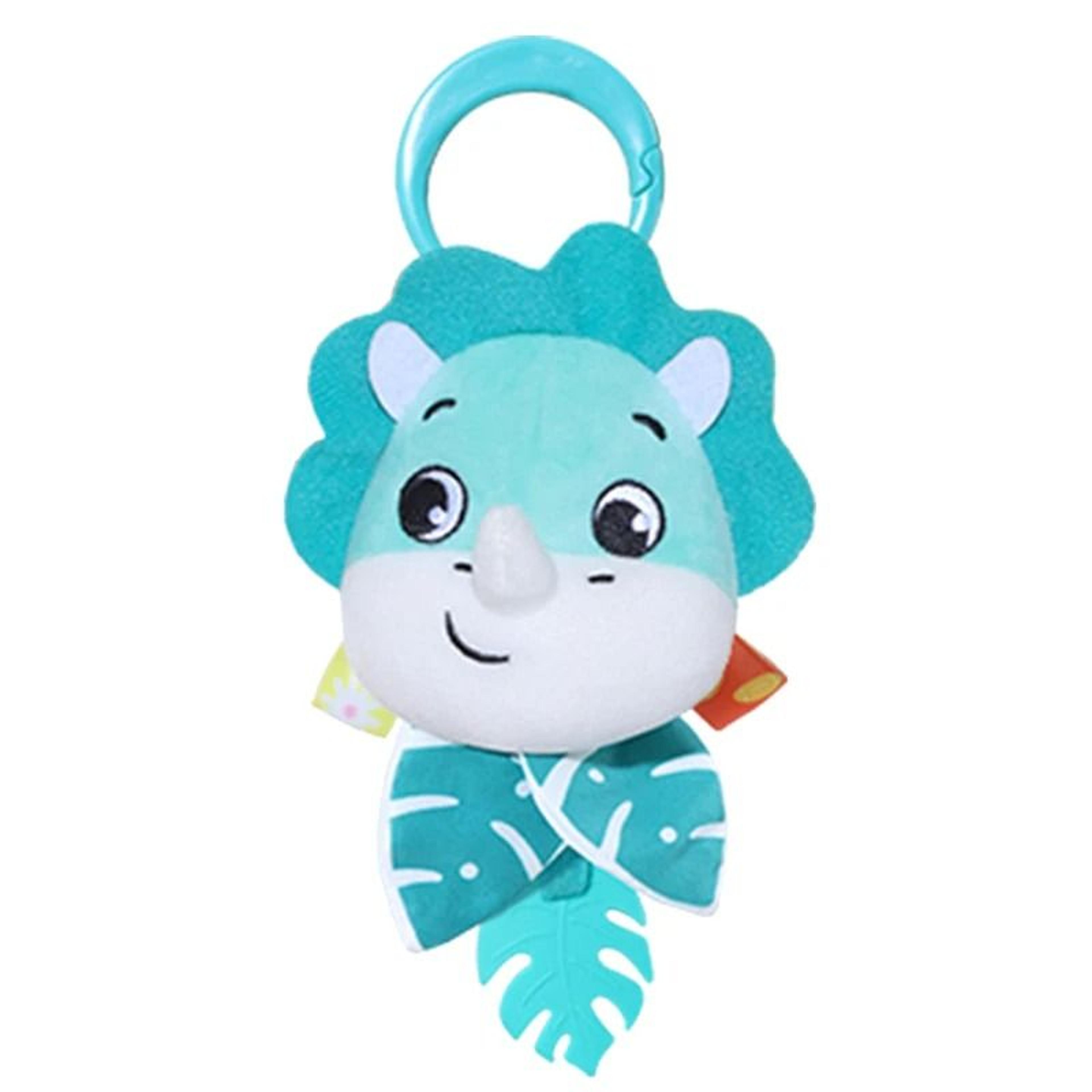 Baby Toy Cartoon Animal Stuffed Hanging Rattle Toys For Crib Car Seat And Stroller 8