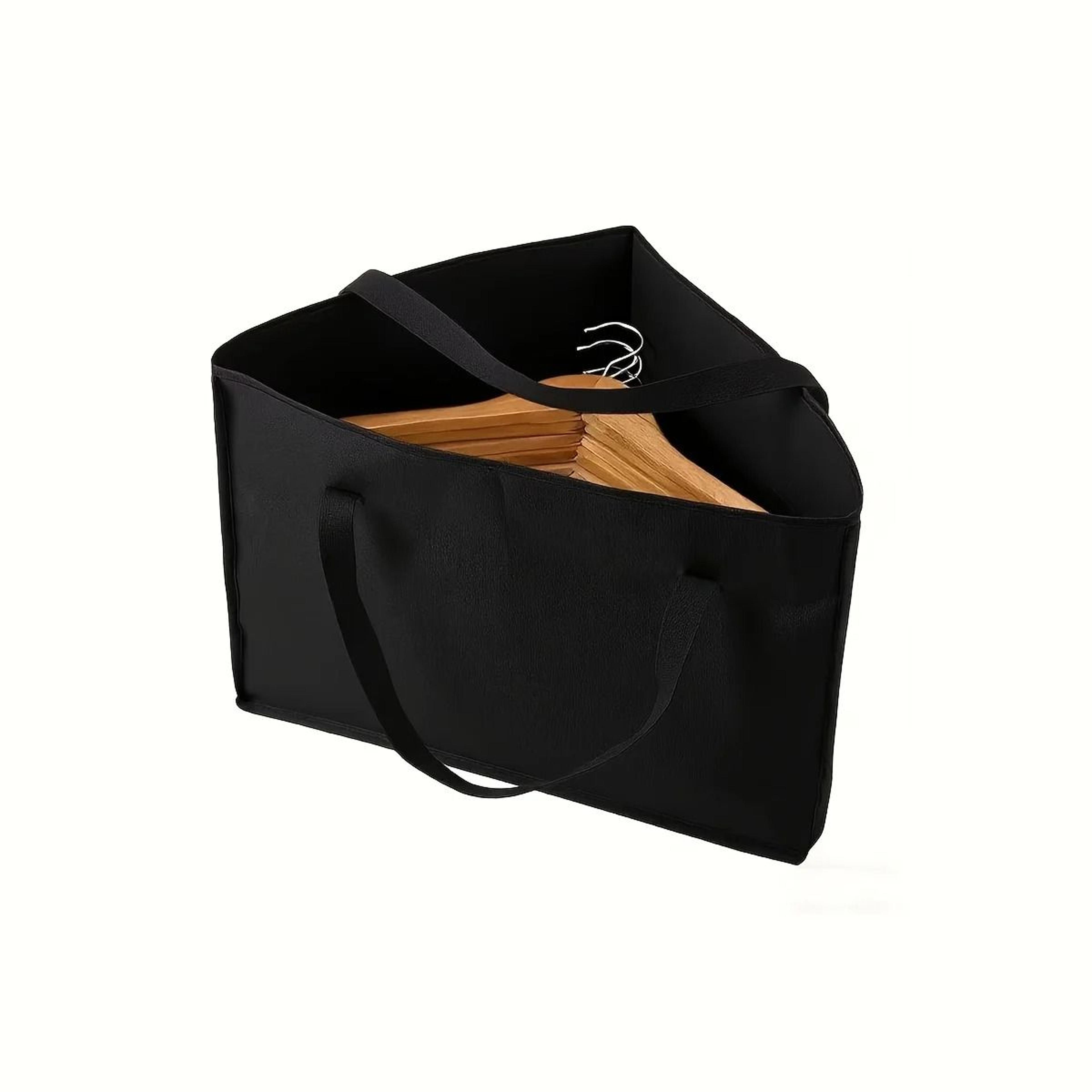 1pc Triangular Storage Bag With Handles And Base  Versatile Hanger Organizer  Beach Bag 5
