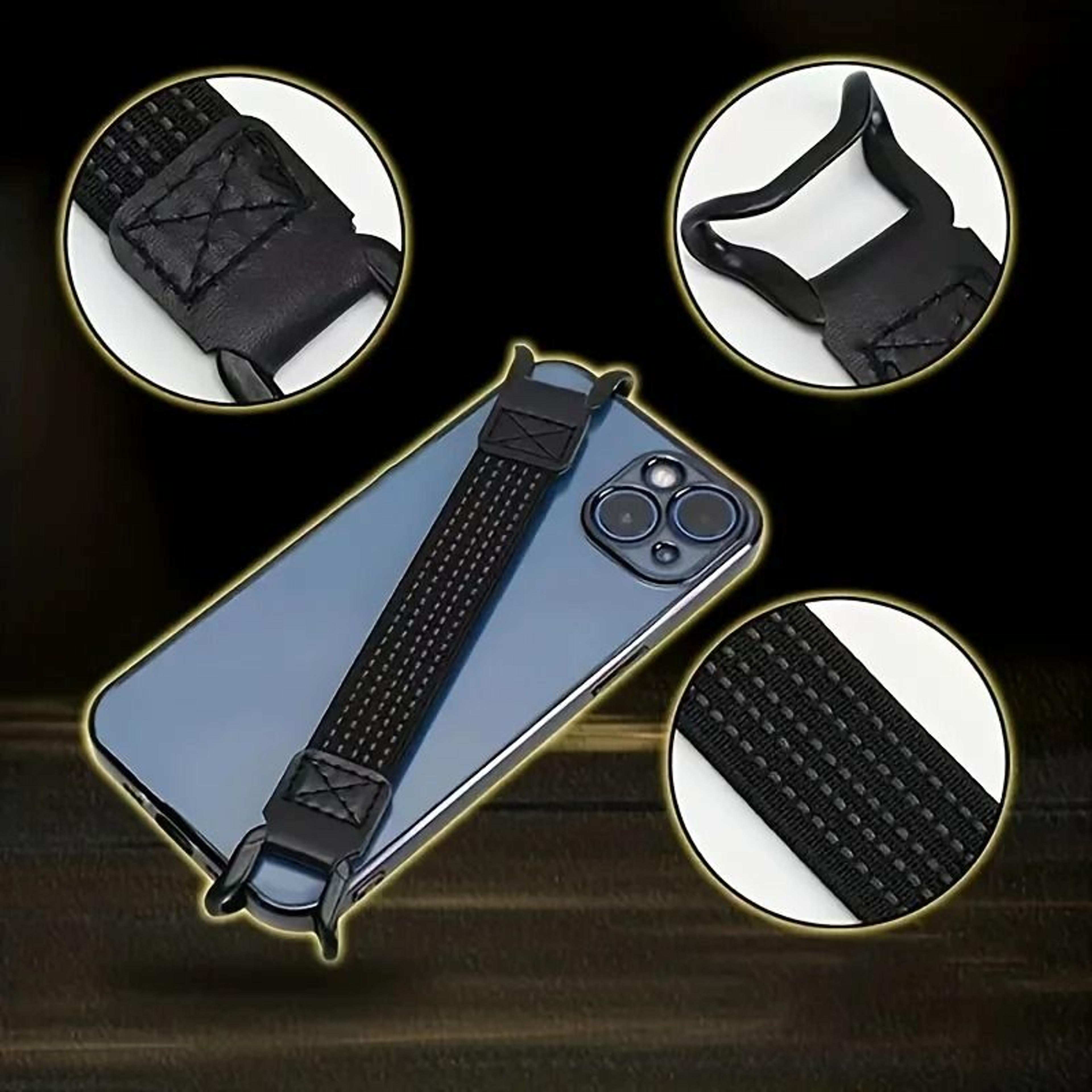 Universal Mobile Phone  Tablet HandStrap  OneHand AntiFall Device Fixed Belt 3