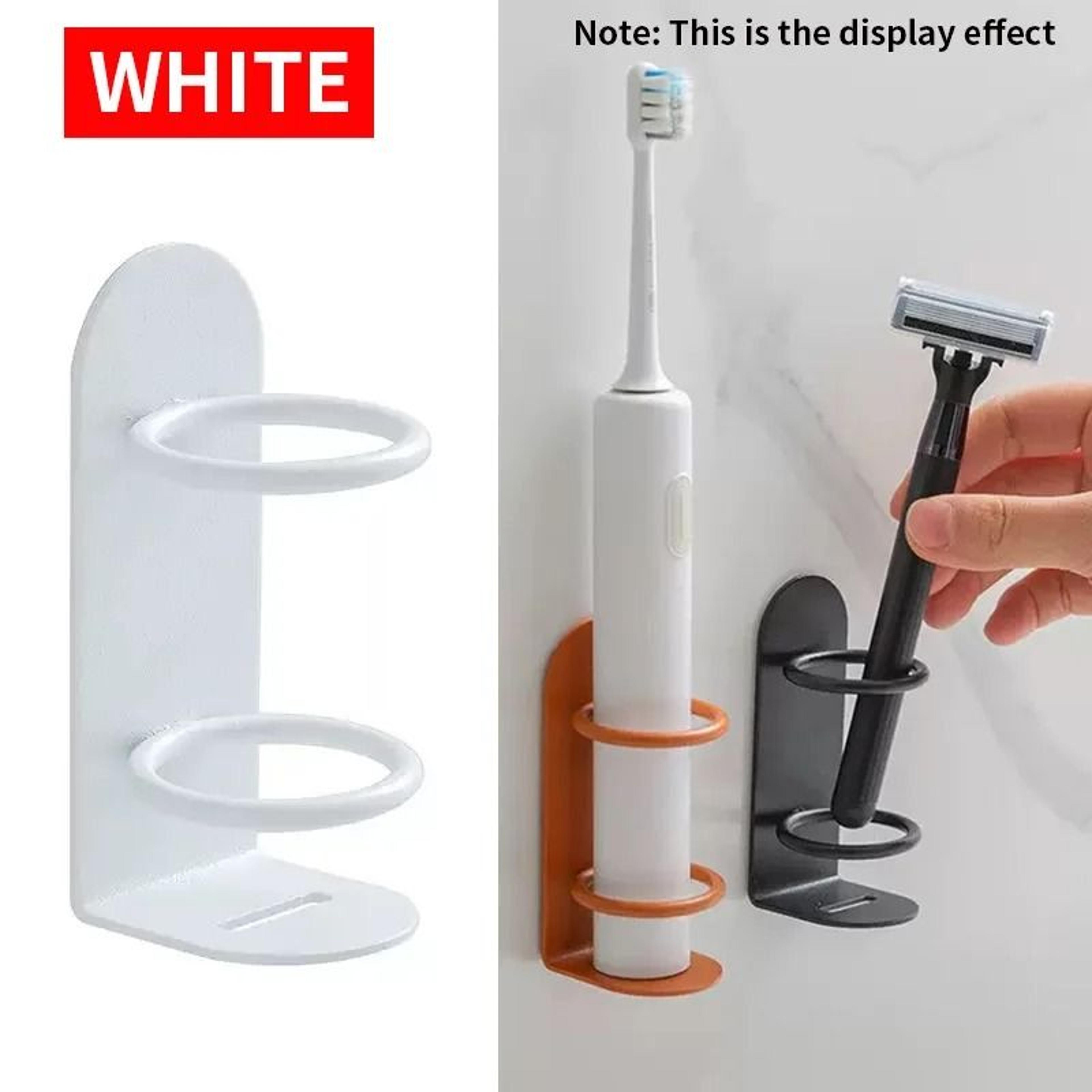 MultiFunctional Metal Toothbrush Holder  NoDrilling WallMounted Organizer 7