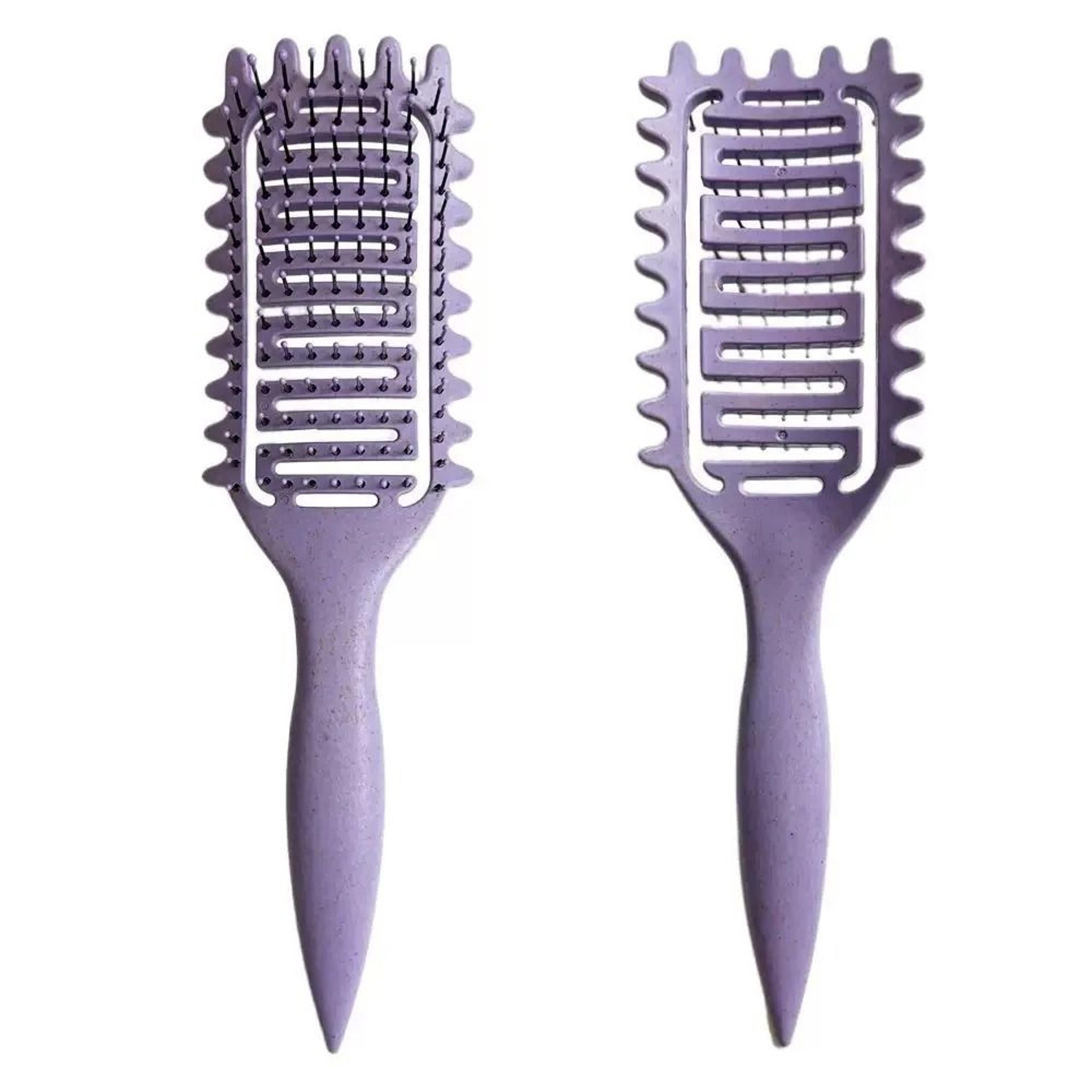 Curl Define Styling Brush  HollowOut Detangling Comb For Wet  Curly Hair 10