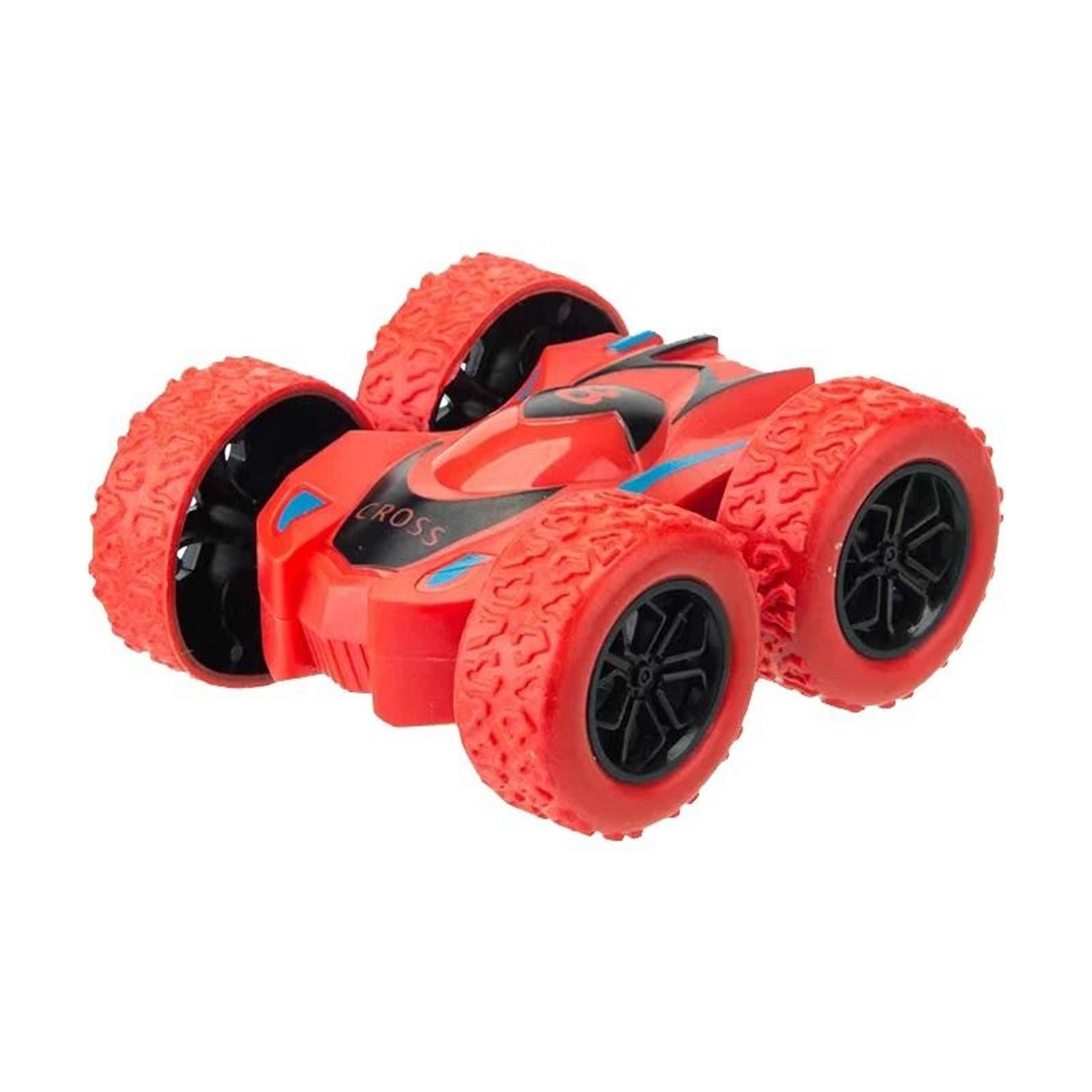 Mini DoubleSided Inertia Car  360 Rotating Stunt Toy For Boys And Girls 8